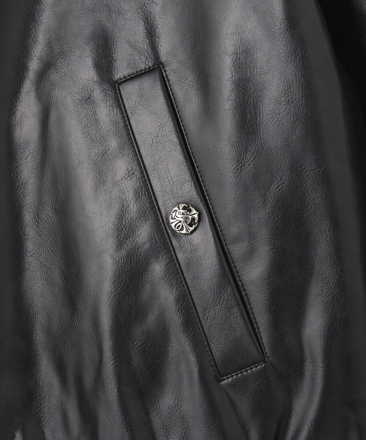 SUPPLIER/サプライヤー/Studded Tribal Faux Leather Jacket