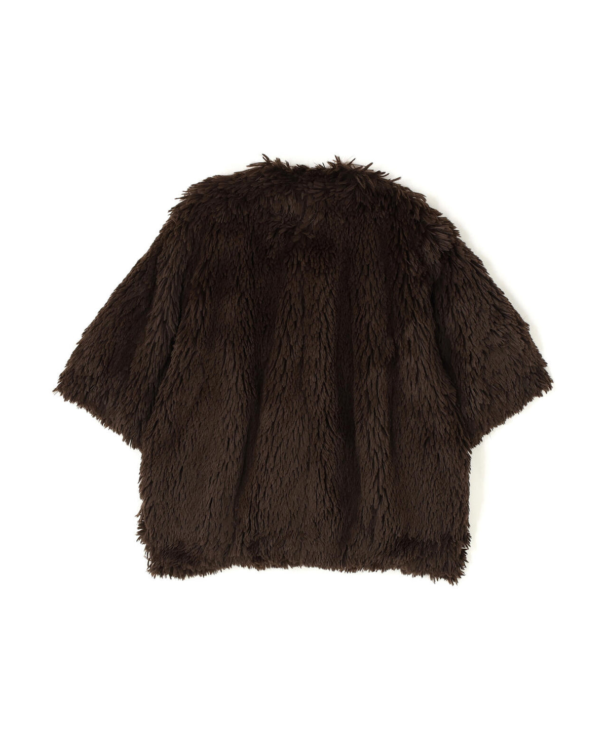 CLANE/クラネ/HALF SLEEVE FAKE FUR JACKET