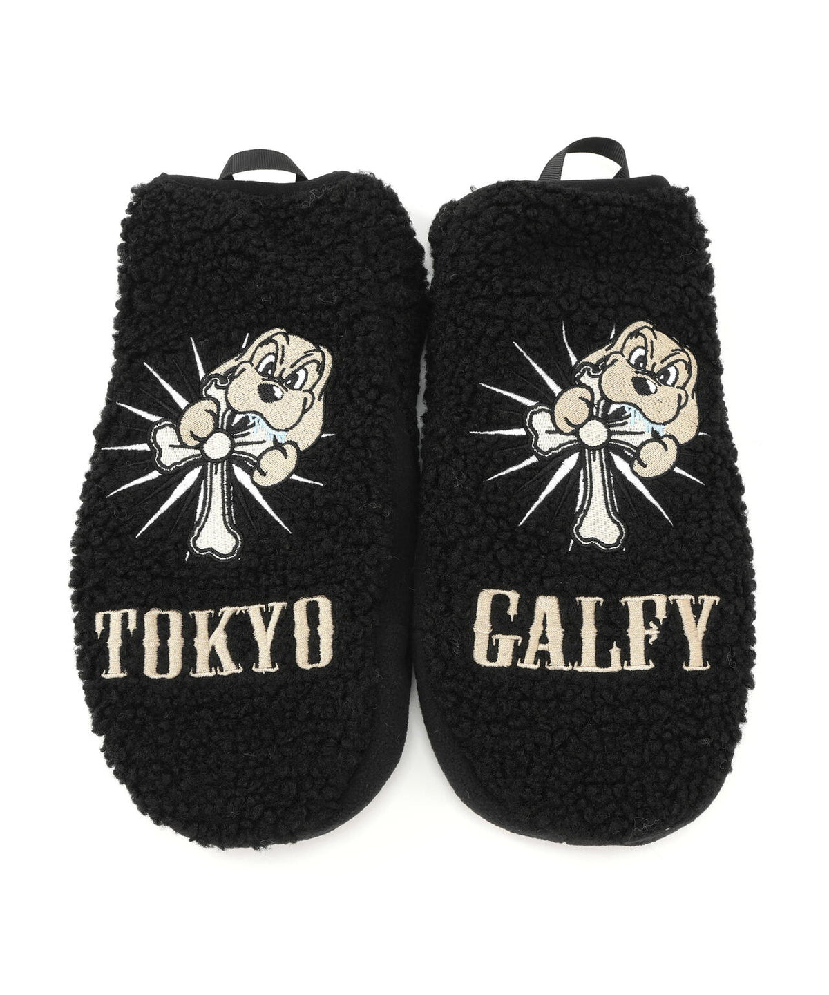 GALFY/ガルフィー/犬毛リバーシブルミトン