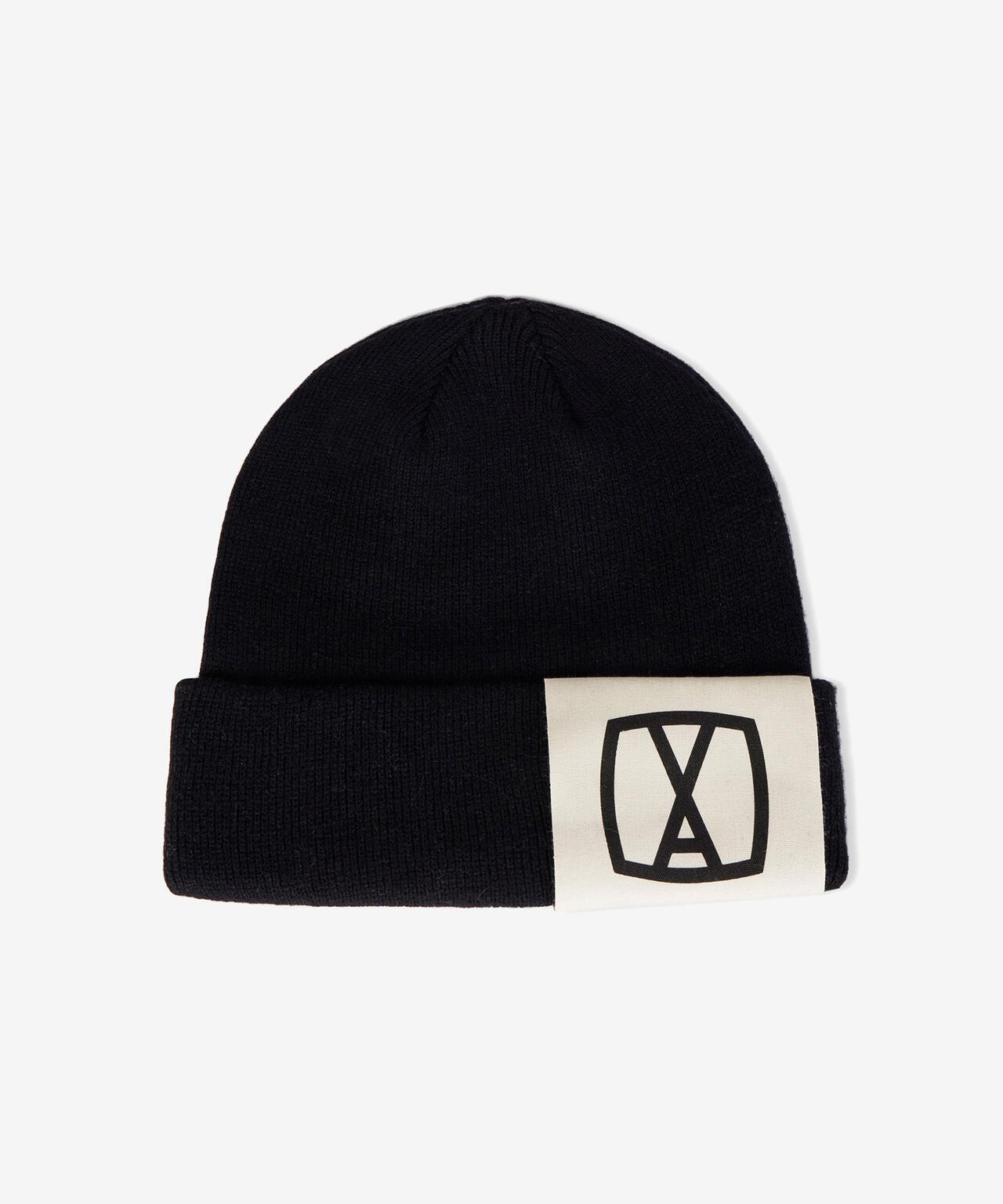 VARZAR/バザール/VA Square Big Label Beanie
