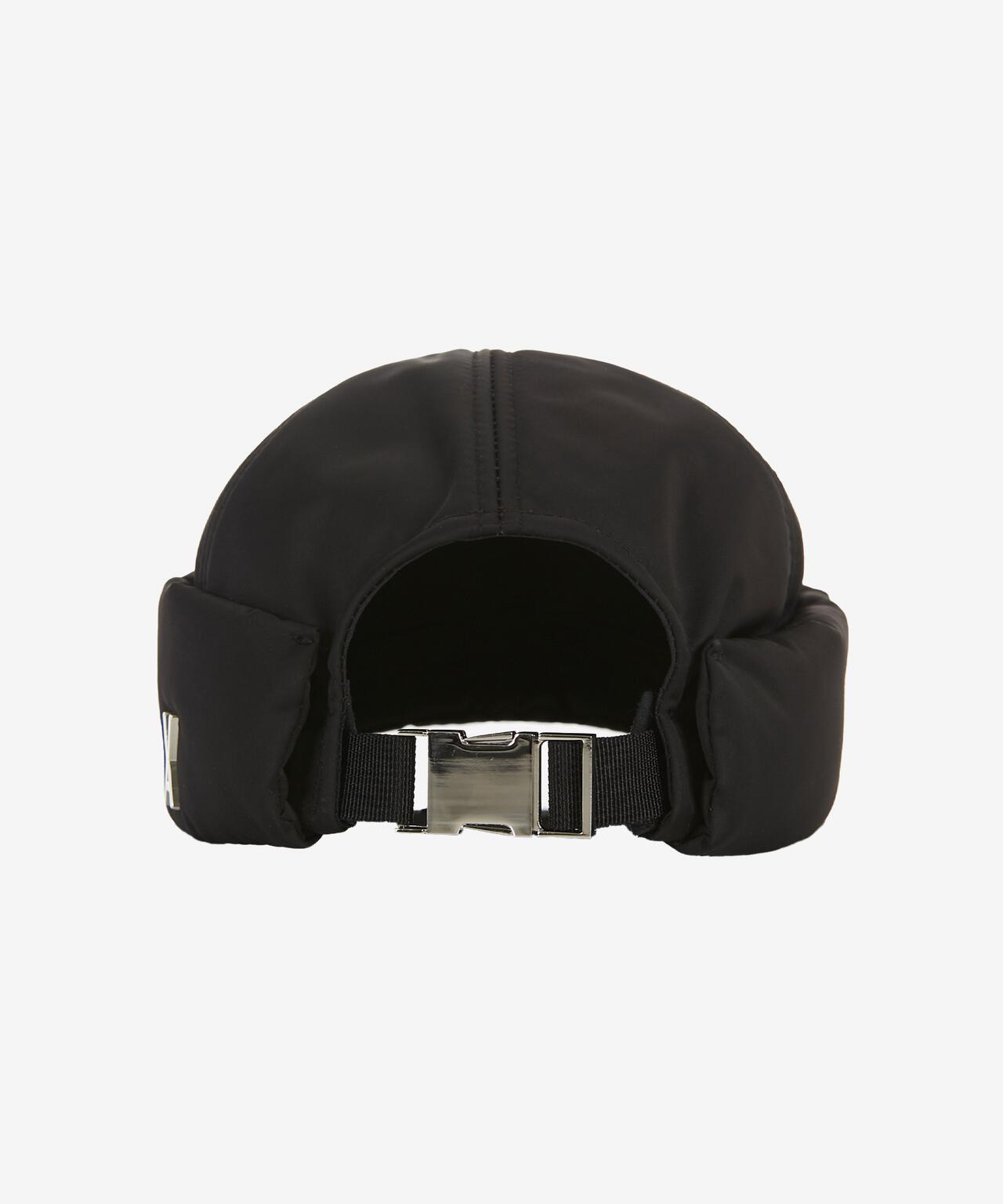 VARZAR/バザール/Heavy padding metal buckle watch cap