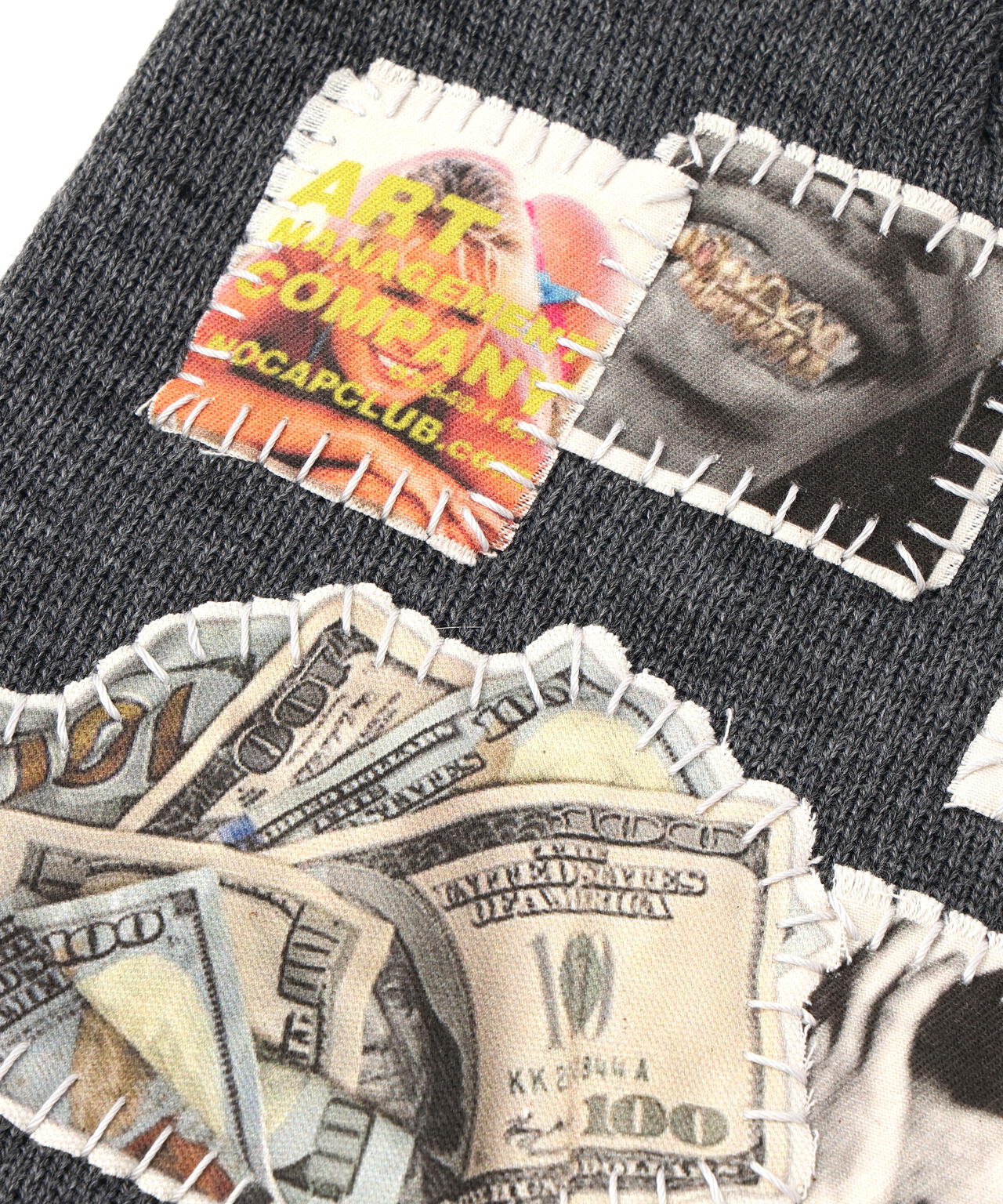 NCC/Hand sewing custom beanie
