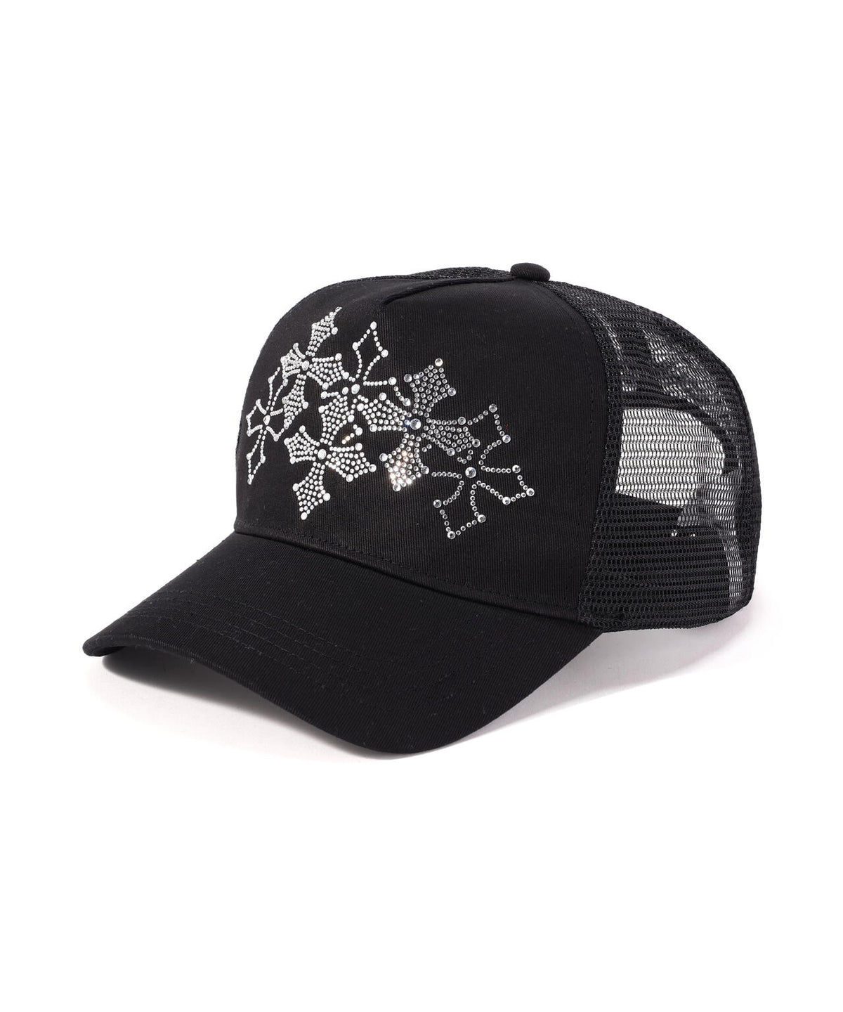 SupBaby by SUPPLIER/サプベイビーバイサプライヤー/Multiple Cross Rhinestone Mesh Cap