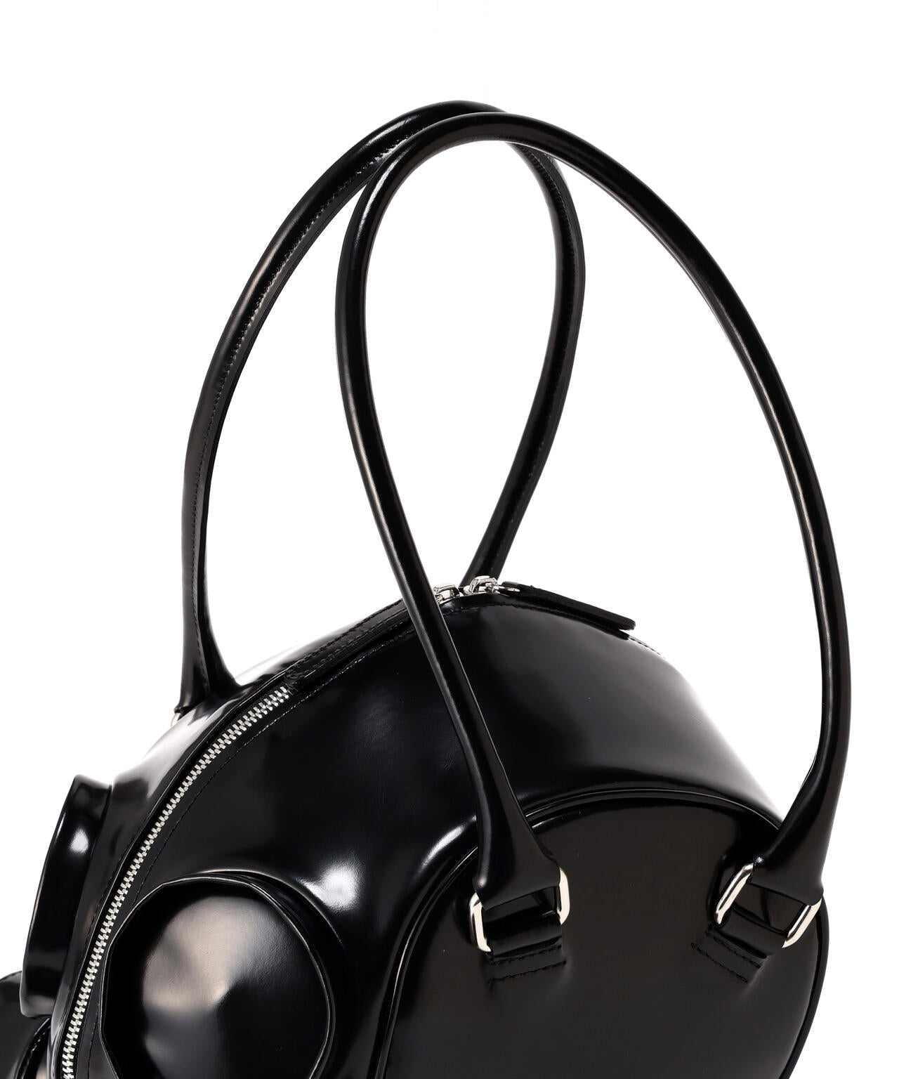 doublet/ダブレット/GAS MASK LEATHER HANDBAG