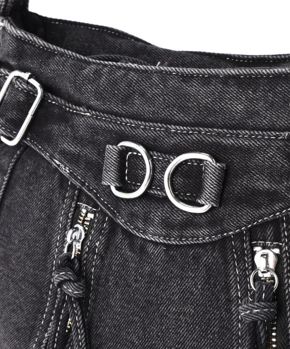 MAVYTH/メヴィス/W-ZIP DENIM SHOULDER BAG