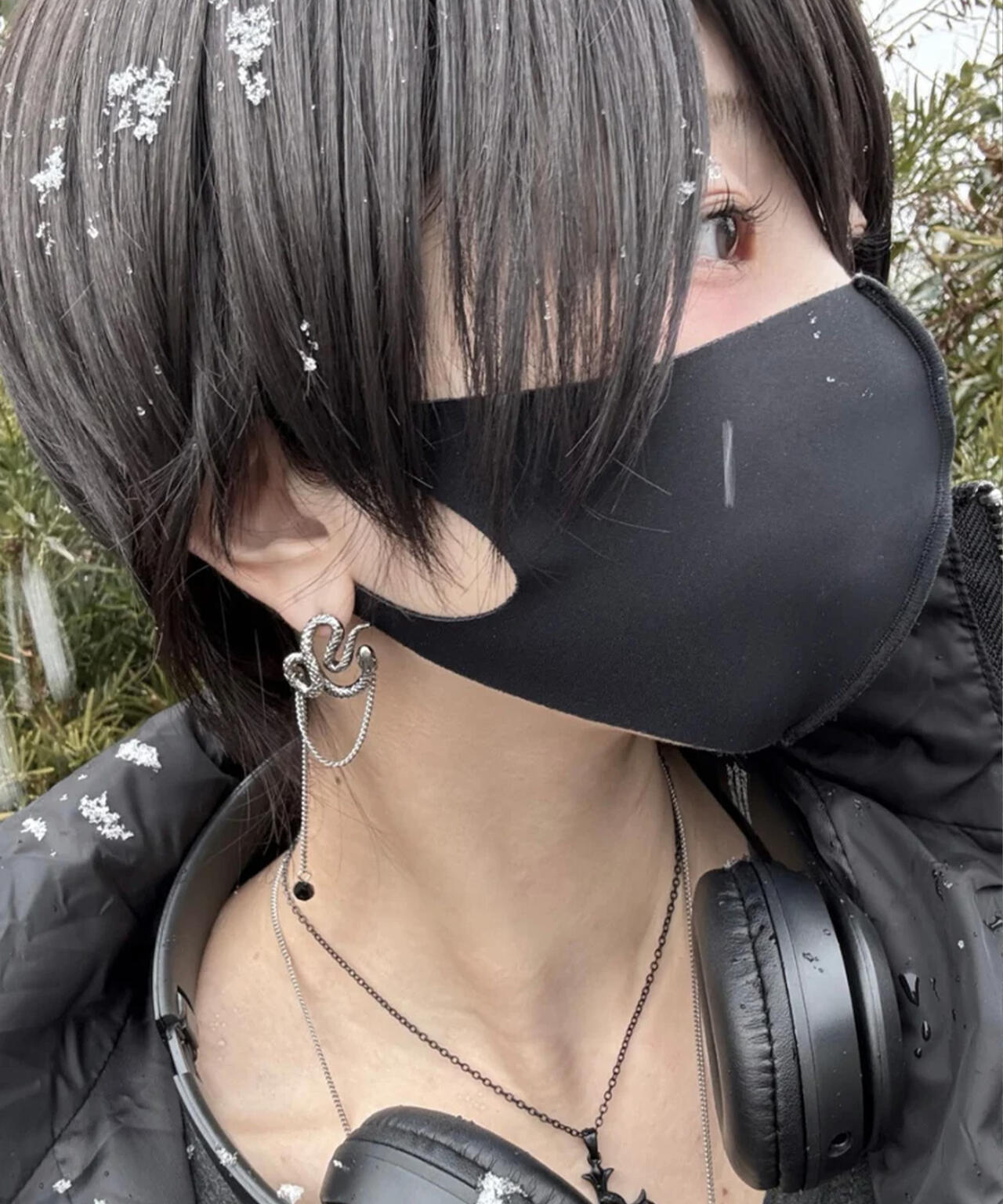 gibous/ギボス/Snake Stone Pierce