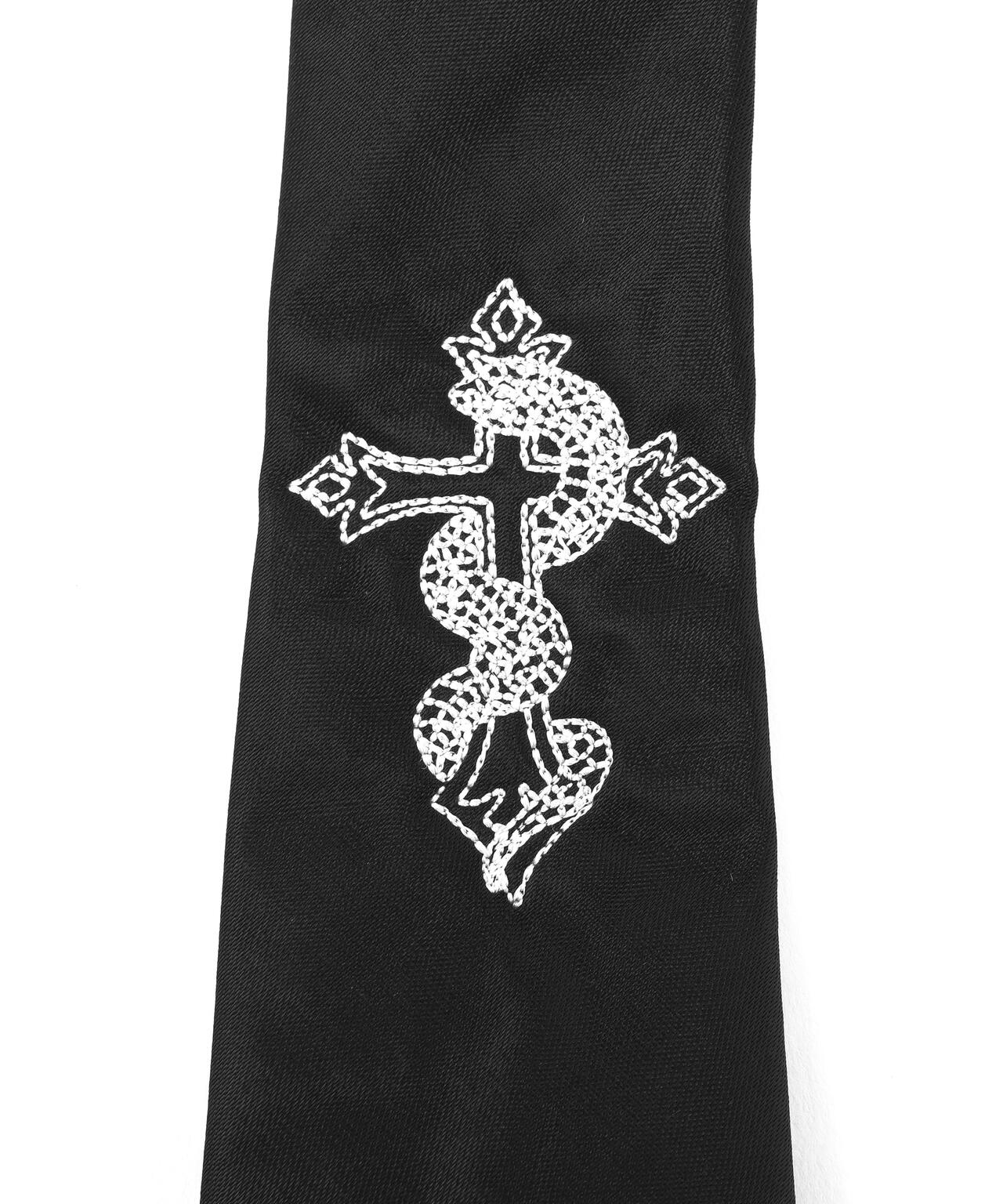 gibous/snake cross necktie