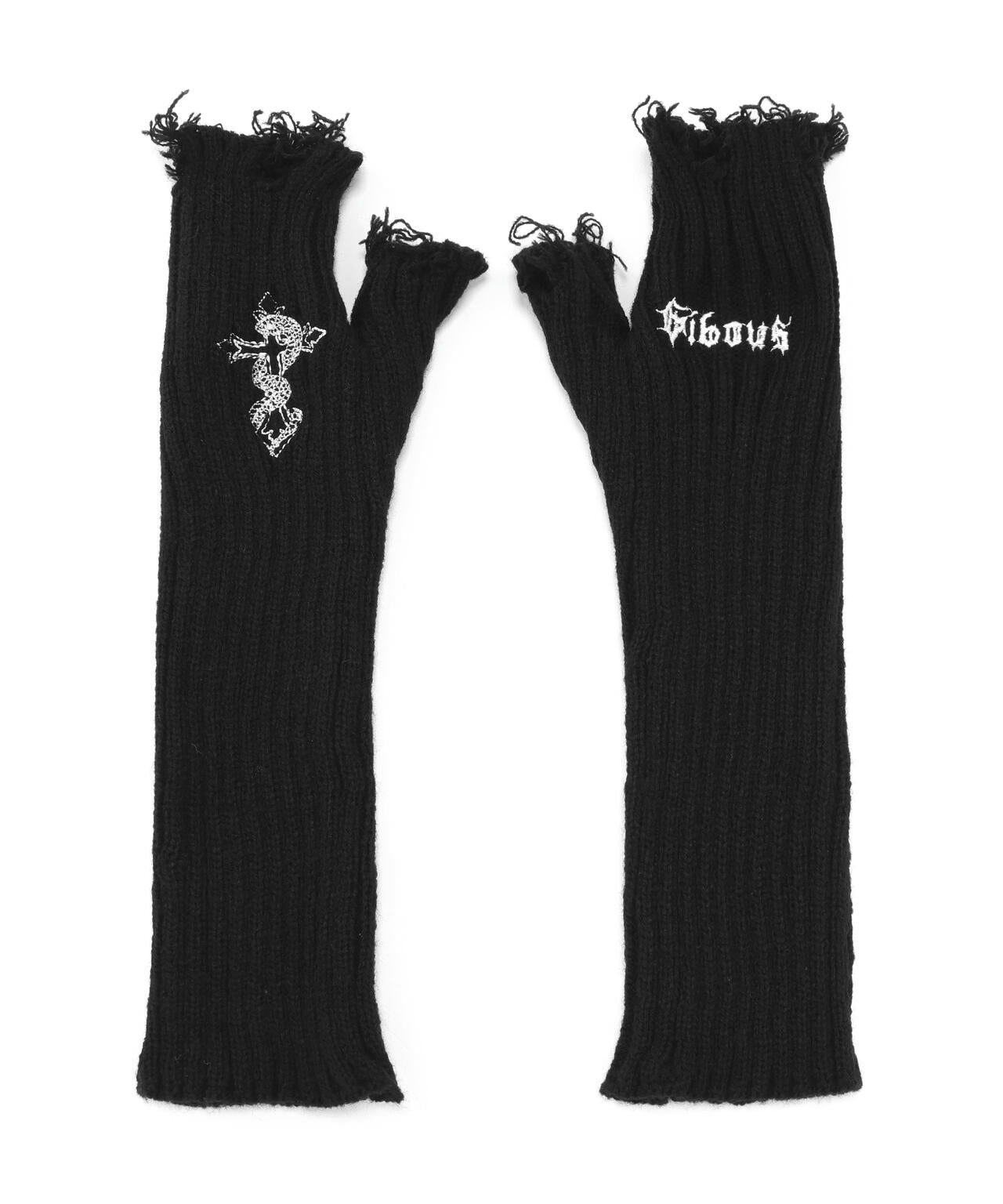 gibous/damage knit arm cover
