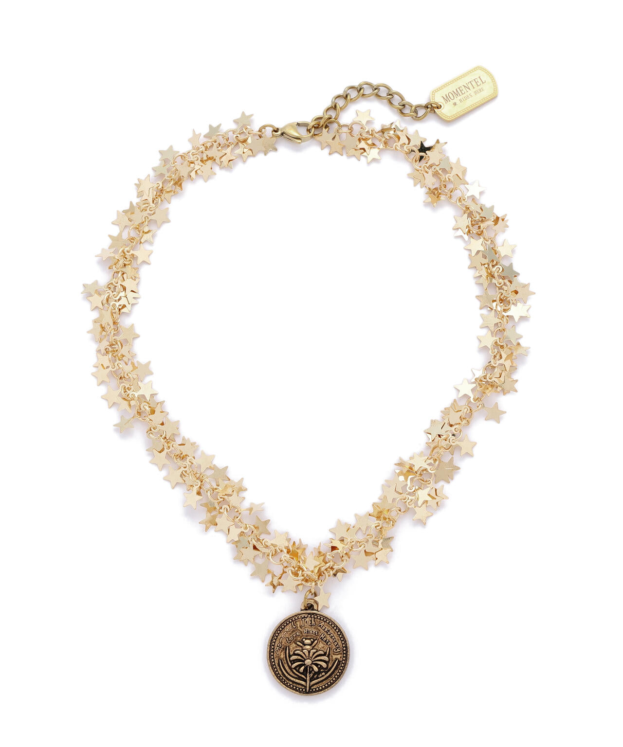 MOMENTEL/モーメンタル/10th Anniversary Flower Coin Necklace