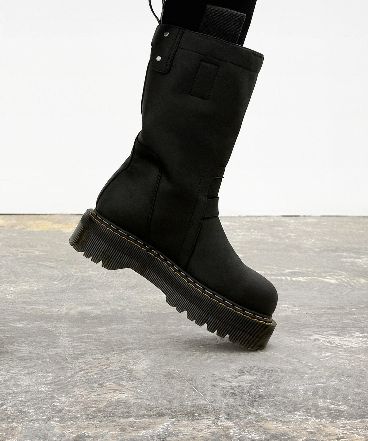 Rick Owens×Dr.Martens/リックオウエンス×ドクターマーチン/QUAD SOLE PULL ON BOOT