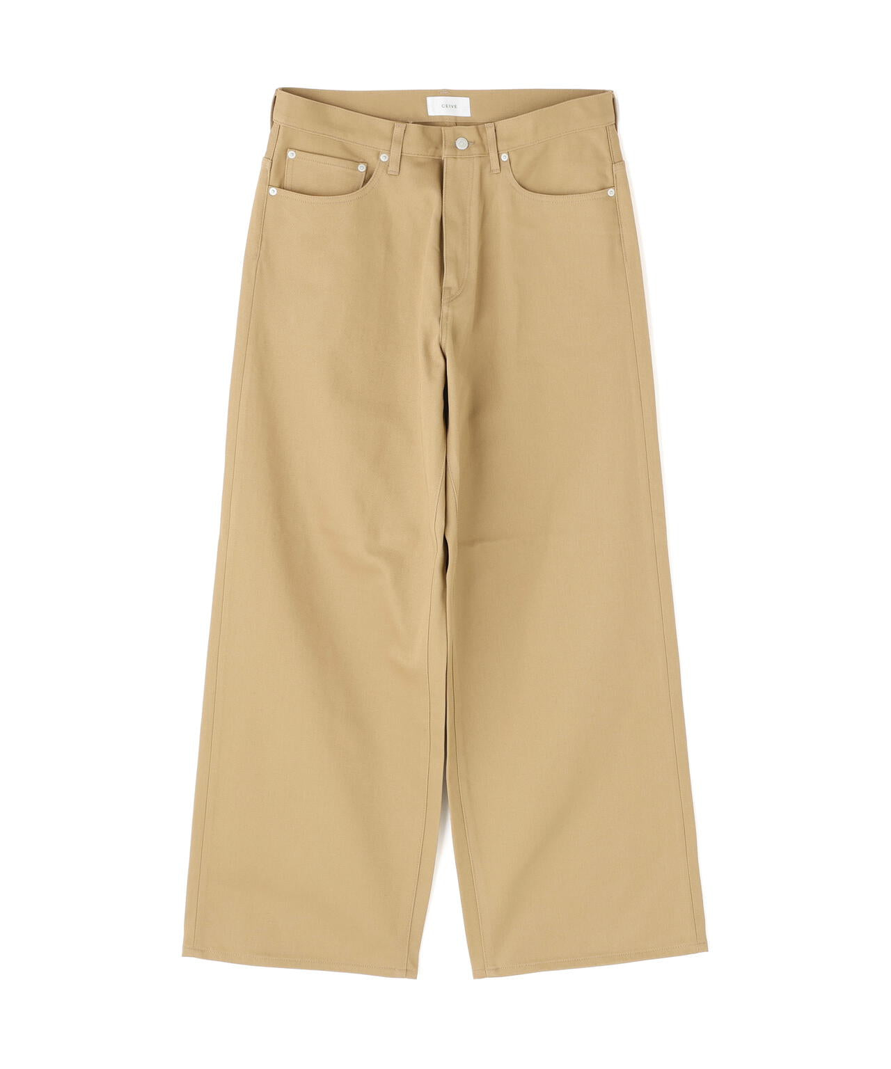 CEIVE/シーヴ/WIDE FIT DENIM PANTS - BEIGE
