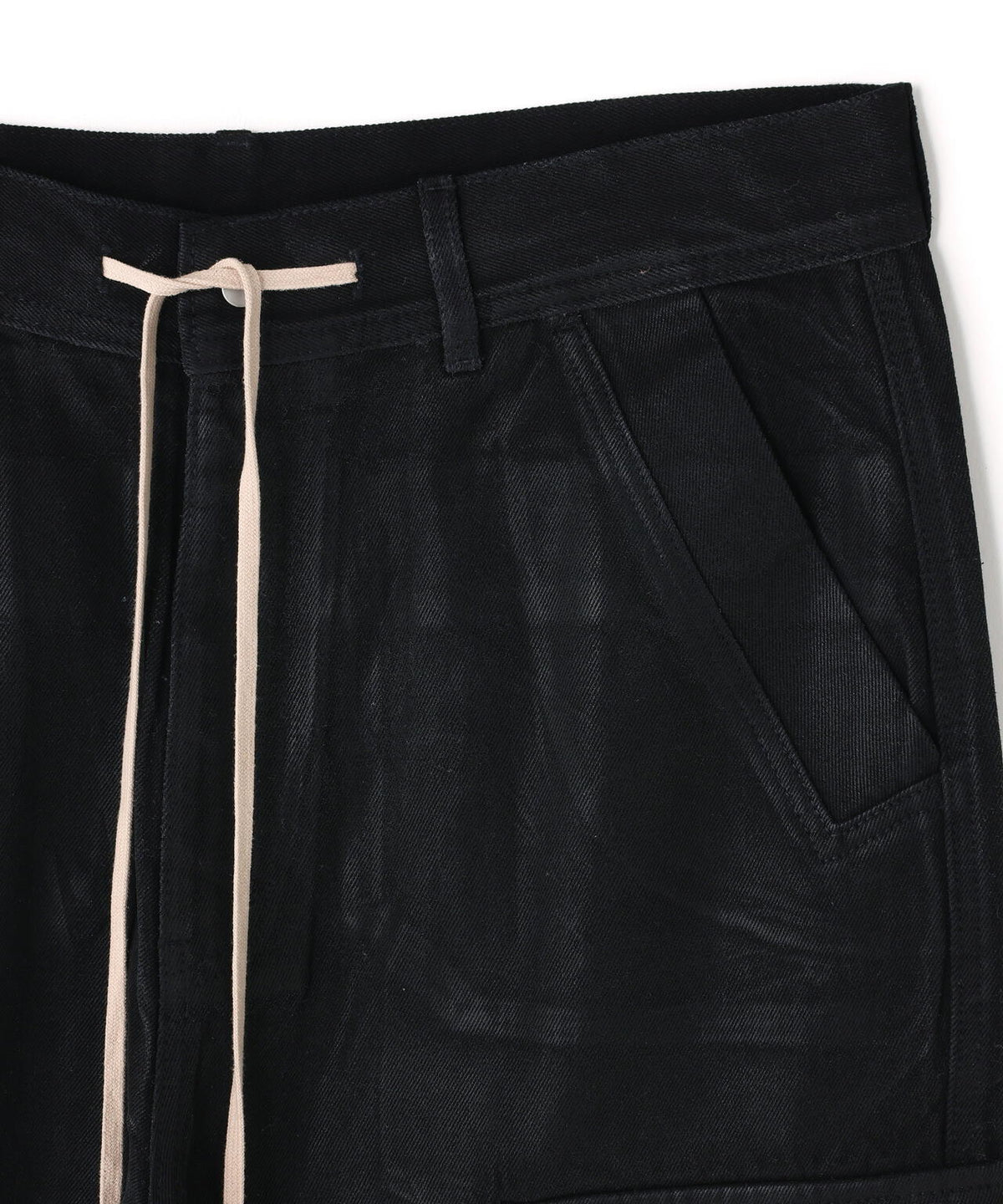 DankeSchon/ダンケシェーン/11oz RABBER COATED FLARE CARGO PANTS
