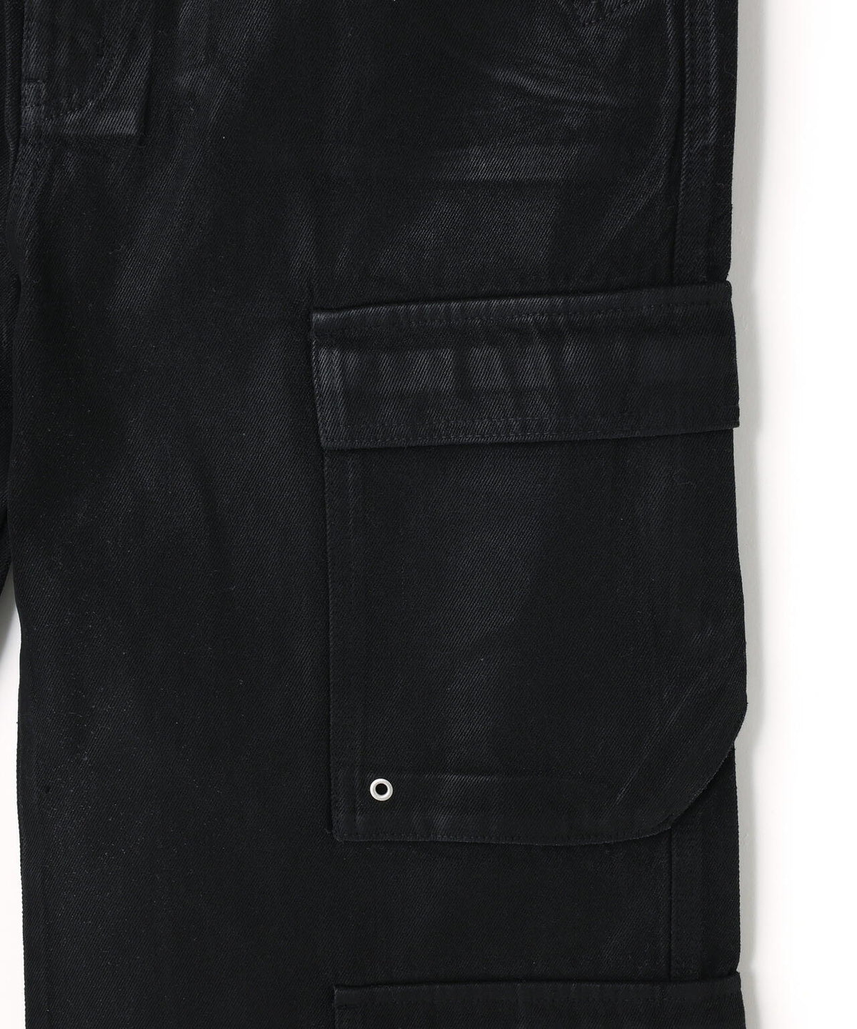 DankeSchon/ダンケシェーン/11oz RABBER COATED FLARE CARGO PANTS