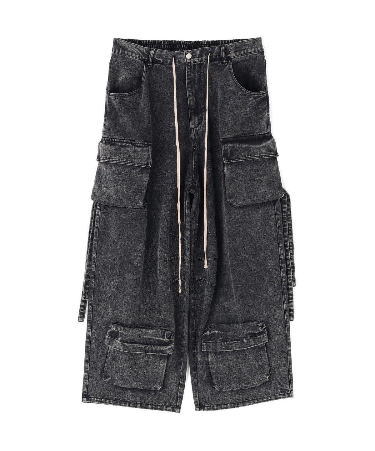 【WEB&DEPOT限定】DankeSchon/ダンケシェーン/MULTI POCKET DENIM CARGO PANTS