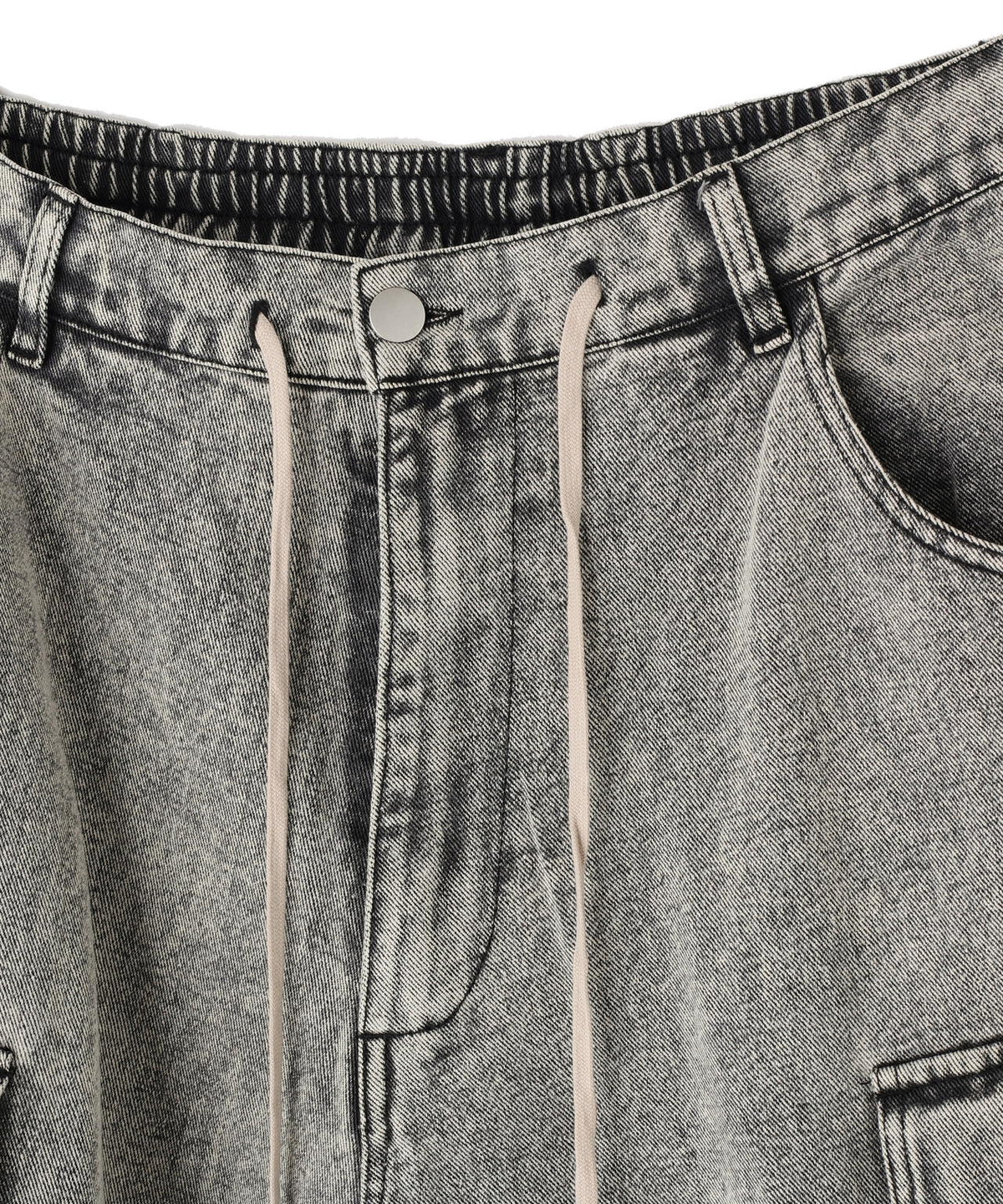 【WEB&DEPOT限定】DankeSchon/ダンケシェーン/MULTI POCKET DENIM CARGO PANTS