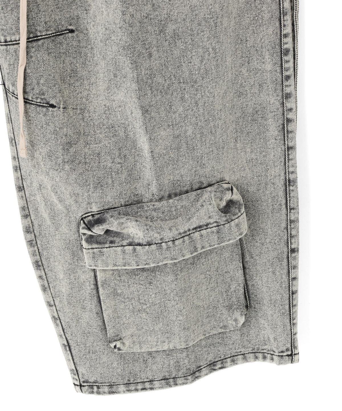 【WEB&DEPOT限定】DankeSchon/ダンケシェーン/MULTI POCKET DENIM CARGO PANTS