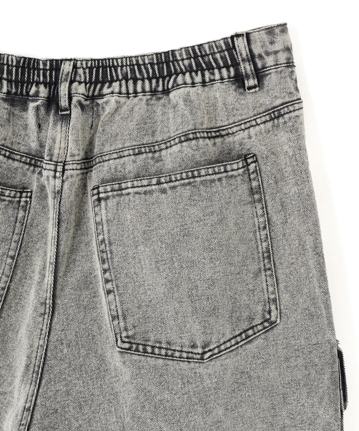 【WEB&DEPOT限定】DankeSchon/ダンケシェーン/MULTI POCKET DENIM CARGO PANTS