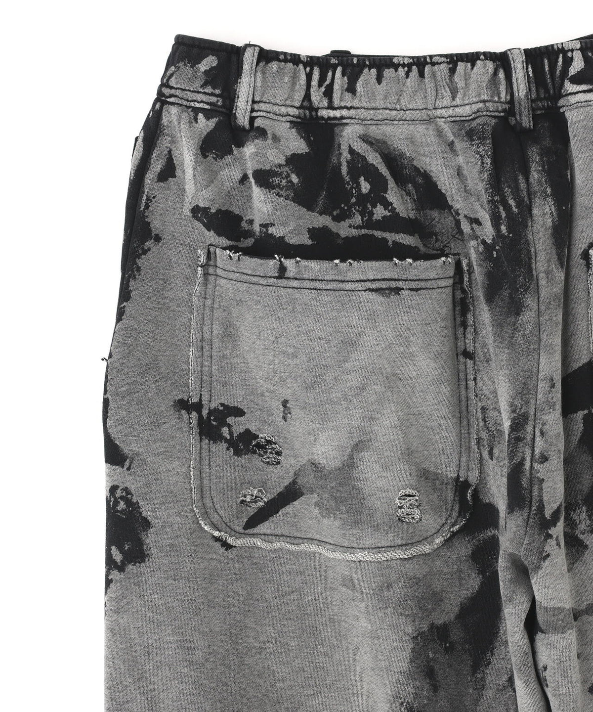 DankeSchon/ダンケシェーン/STUDS SWEAT BAGGY PANTS
