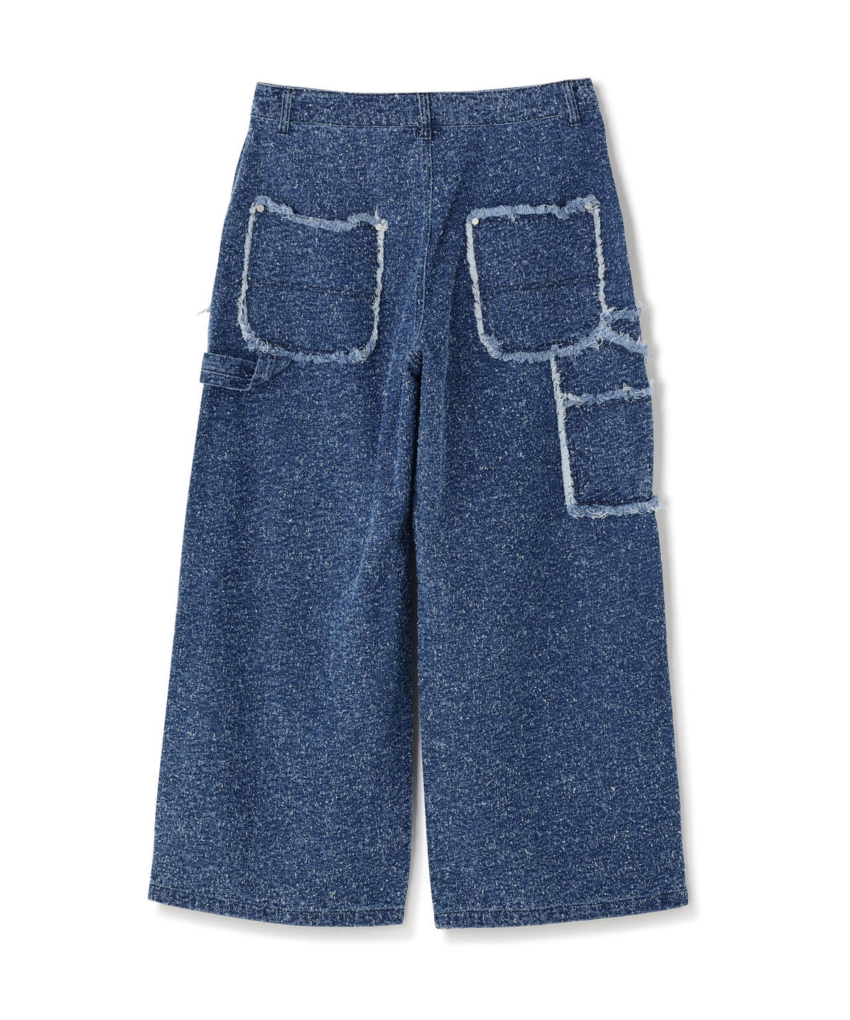 DankeSchon/ダンケシェーン/NEEDLEPUNCH DENIM W-KNEE PANTS