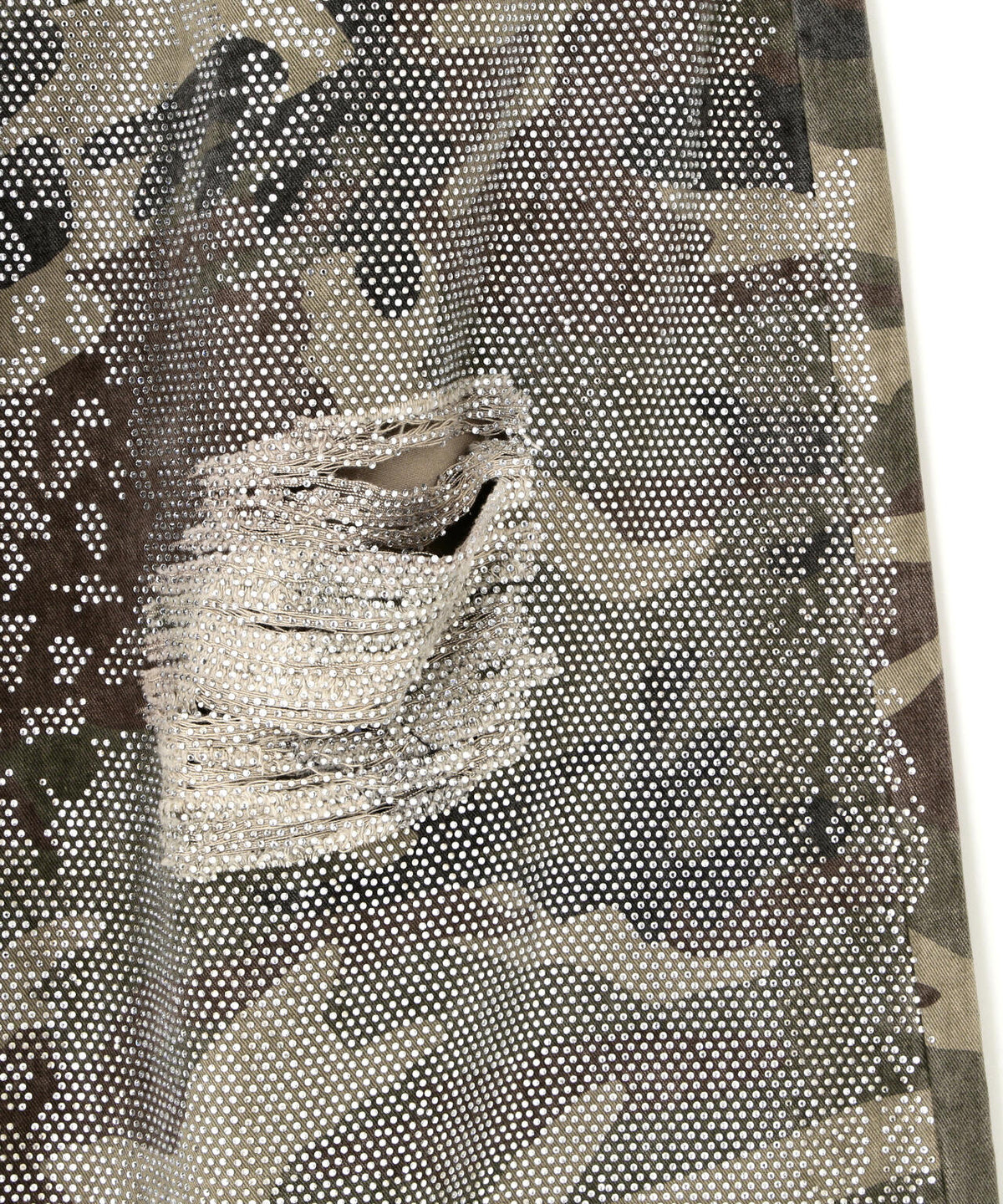 DankeSchon/ダンケシェーン/BAGGY JEANS/CAMO SWARO