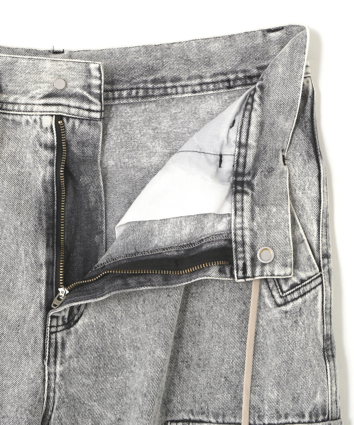 【WEB&DEPOT限定】DankeSchon/ダンケシェーン/DENIM FLARE CARGO