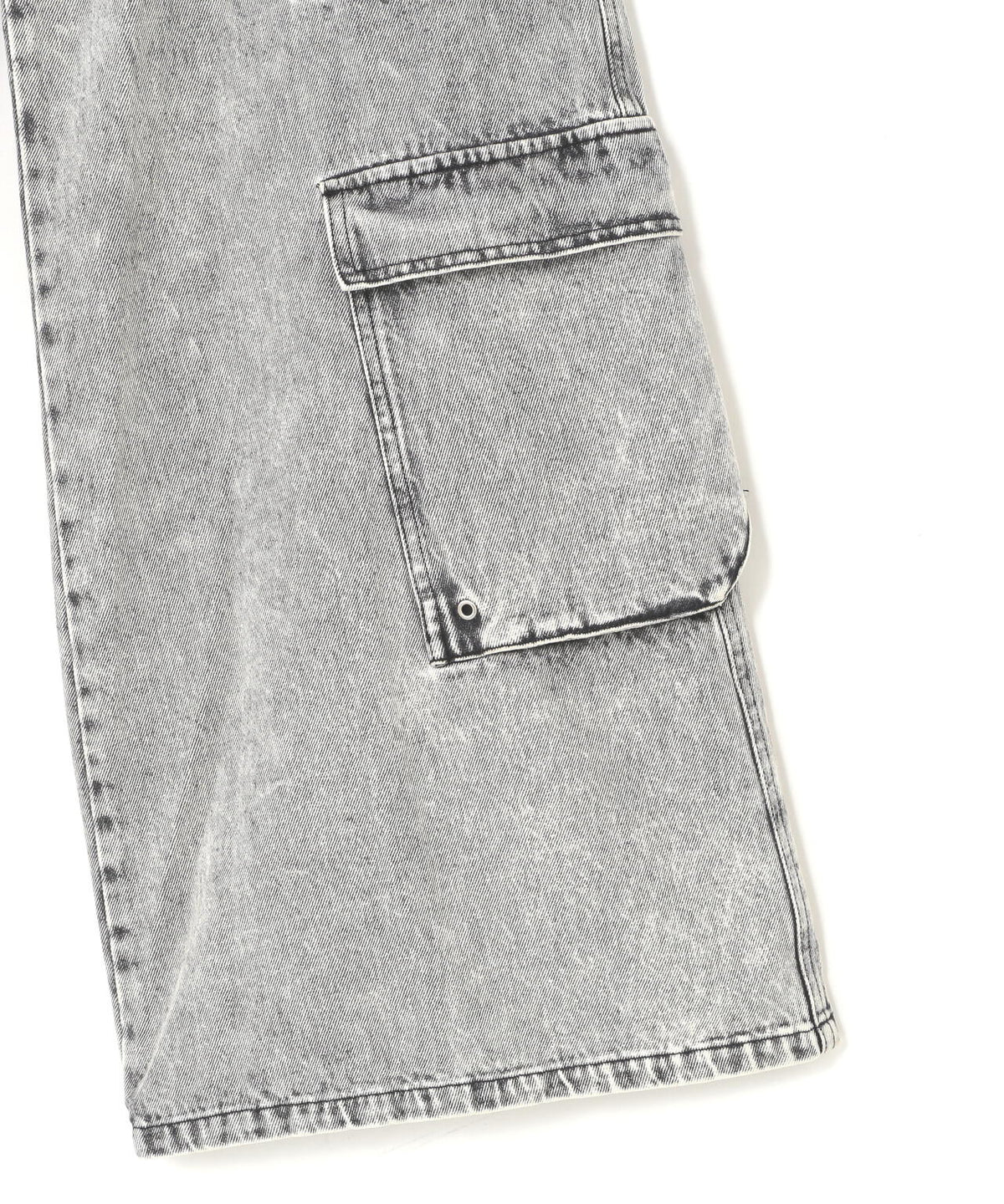 【WEB&DEPOT限定】DankeSchon/ダンケシェーン/DENIM FLARE CARGO