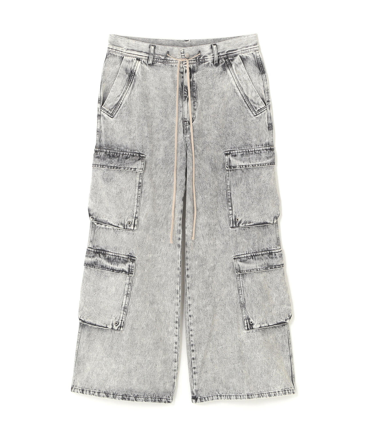 【WEB&DEPOT限定】DankeSchon/ダンケシェーン/DENIM FLARE CARGO