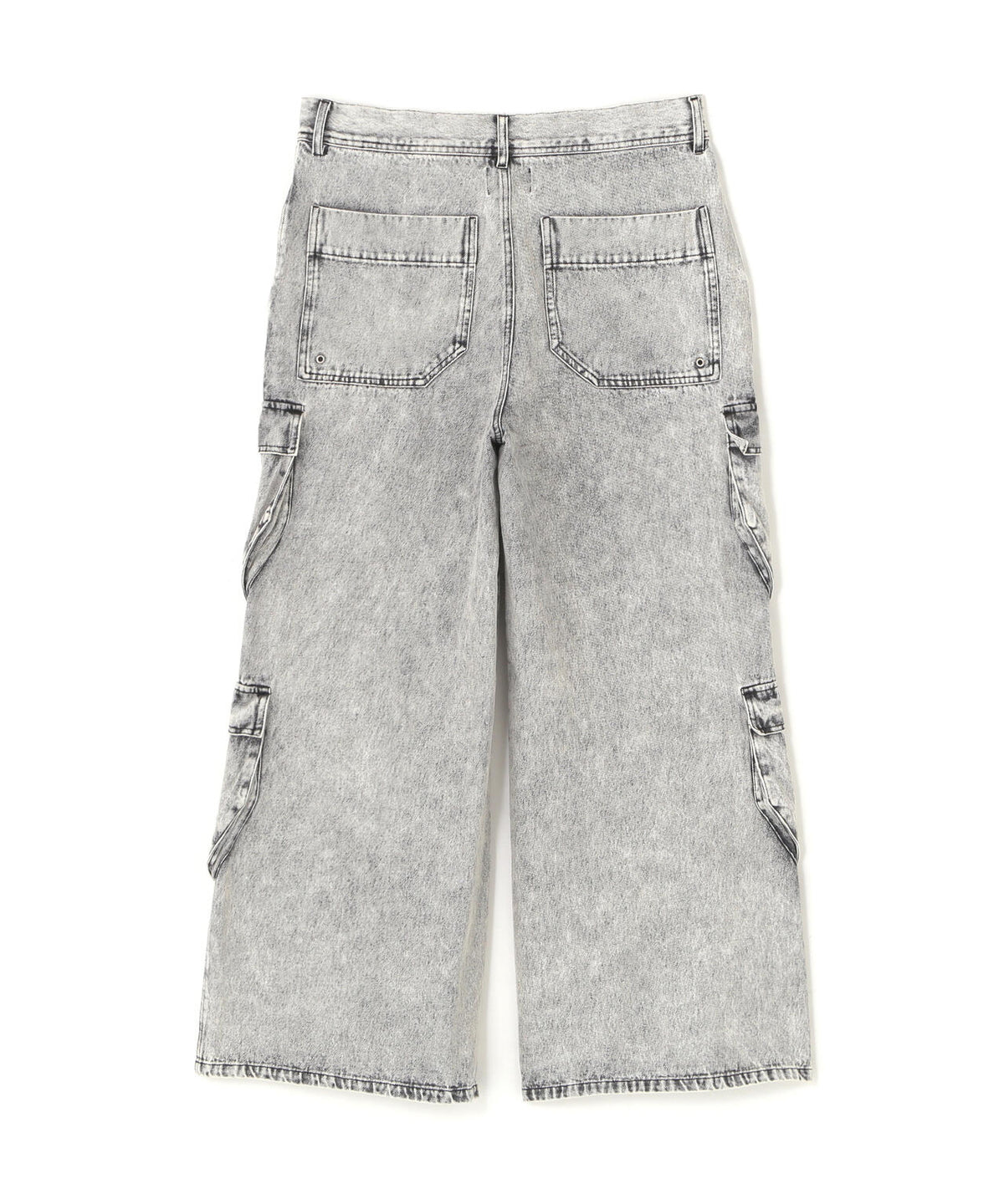 【WEB&DEPOT限定】DankeSchon/ダンケシェーン/DENIM FLARE CARGO