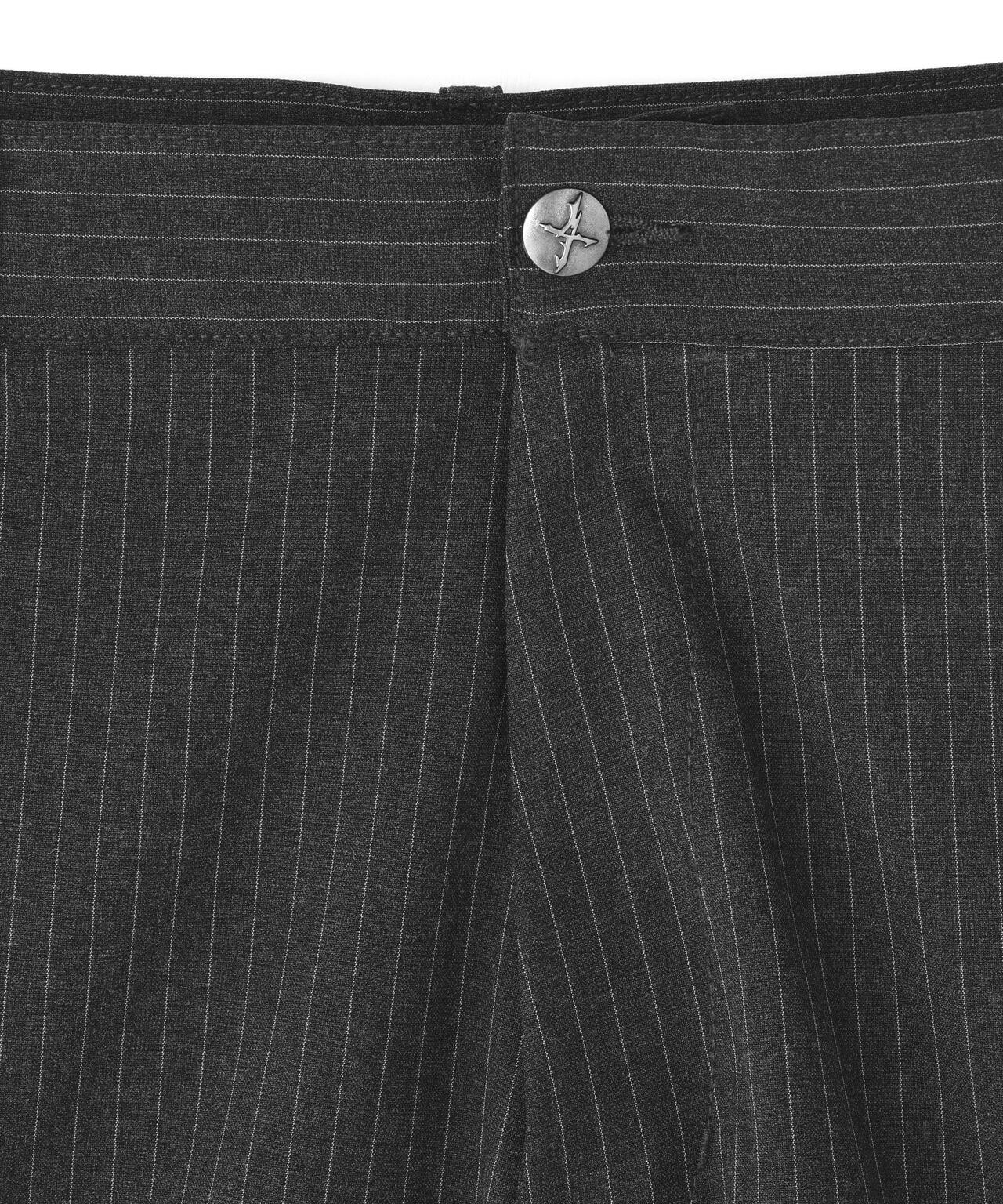 NOT4NERD/ノットフォーナード/TR Stripe Curved Pants