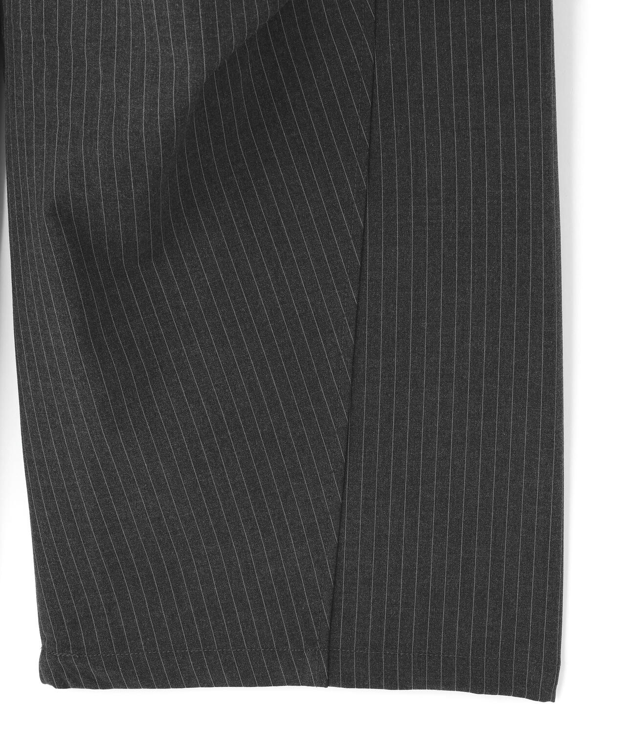 NOT4NERD/ノットフォーナード/TR Stripe Curved Pants