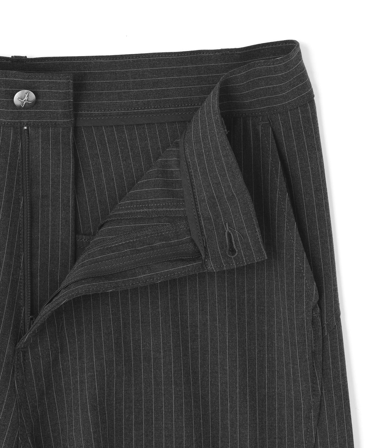 NOT4NERD/ノットフォーナード/TR Stripe Curved Pants