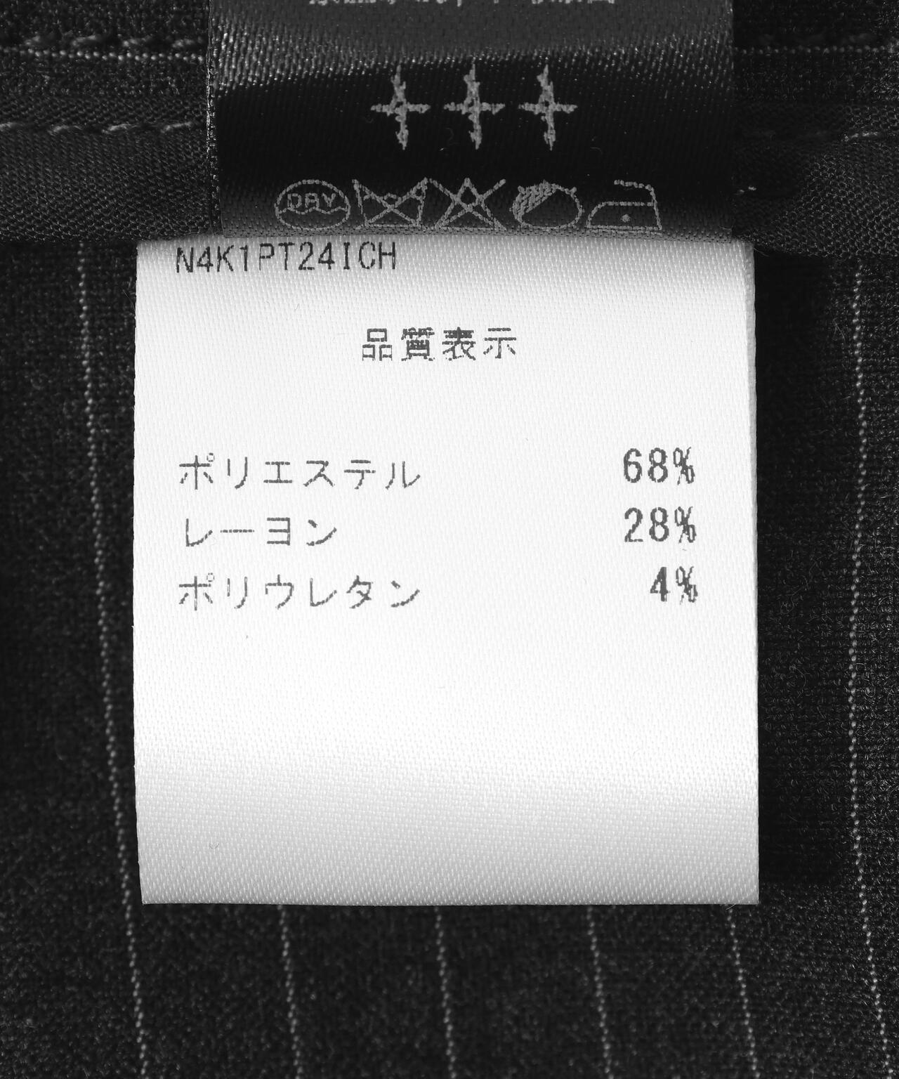 NOT4NERD/ノットフォーナード/TR Stripe Curved Pants