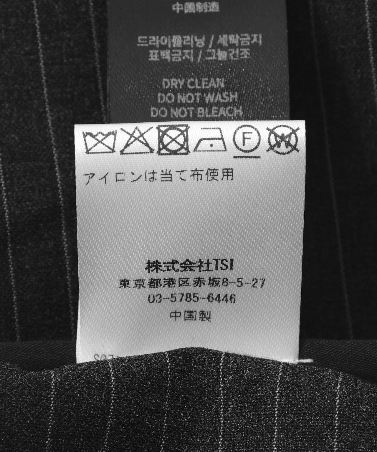 NOT4NERD/ノットフォーナード/TR Stripe Curved Pants