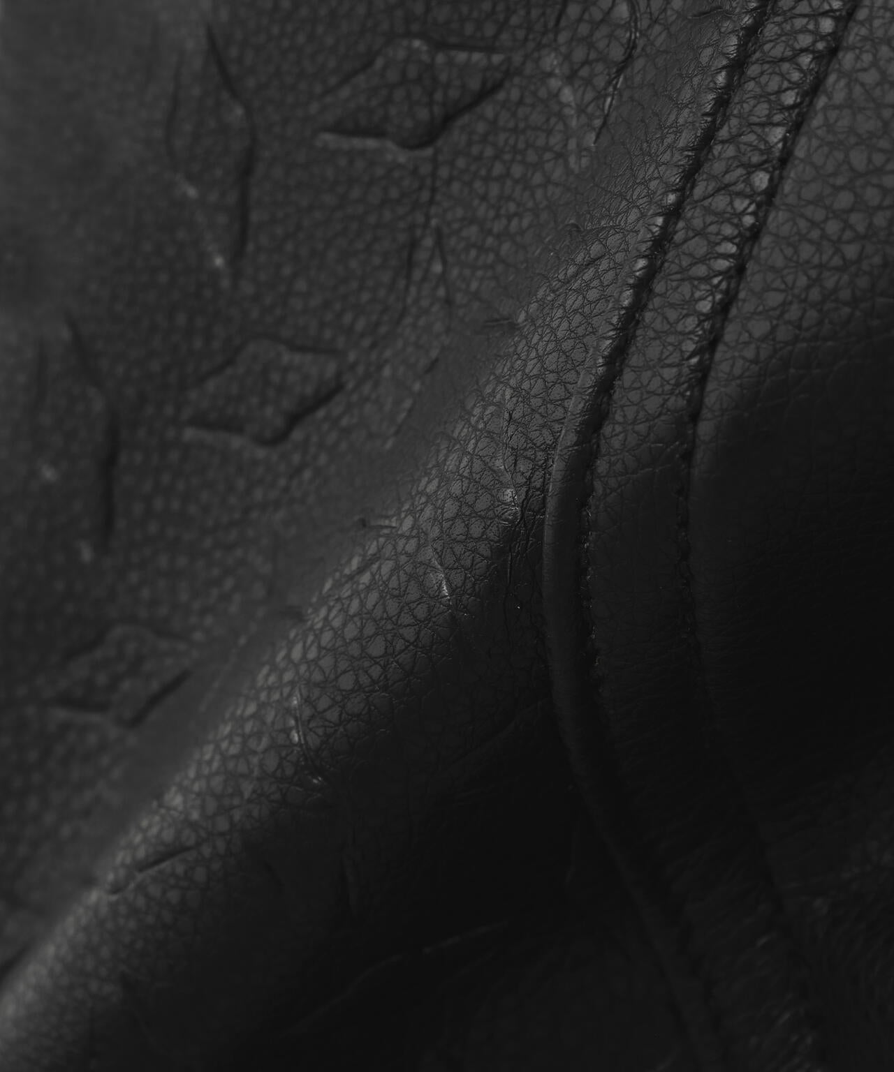 GUAPI/グアピ/Black Coffin Arc Leather Pant