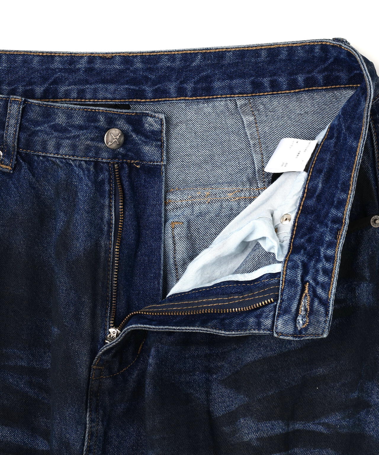 NOT4NERD/ノットフォーナード/Dirty Washed Parachute Cargo Denim Pants