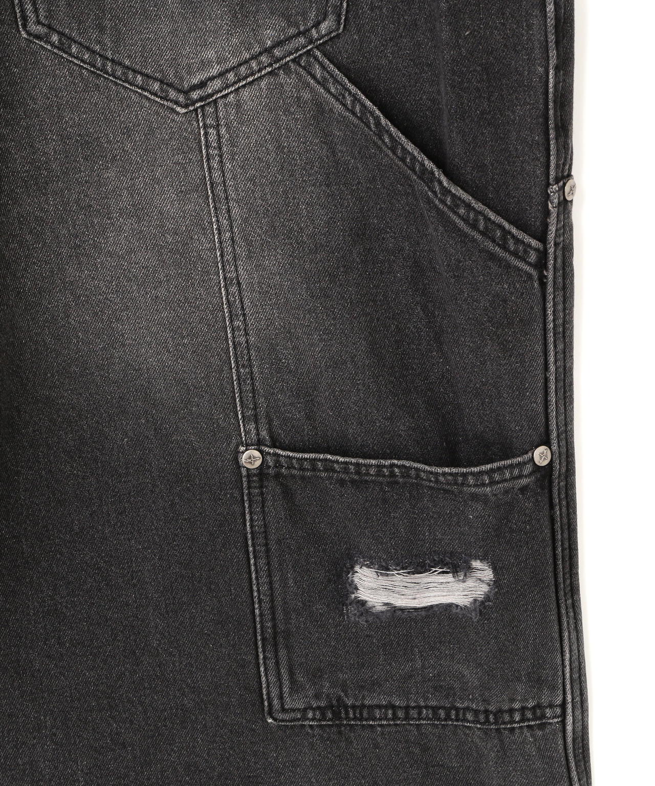NOT4NERD/ノットフォーナード/Disztressed Carpenter Bermuda Shorts
