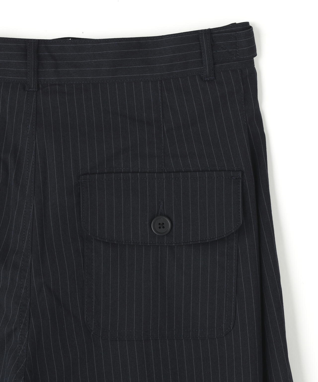 NOT4NERD/ノットフォーナード/Two Tuck Stripe Bermuda Shorts