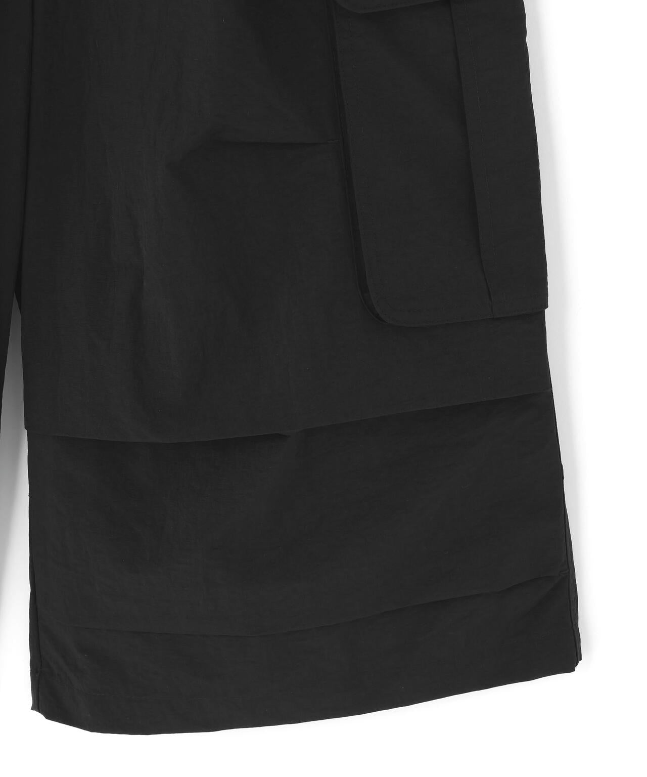 NOT4NERD/ノットフォーナード/Knee Tuck Parachute Cargo Bermuda Shorts