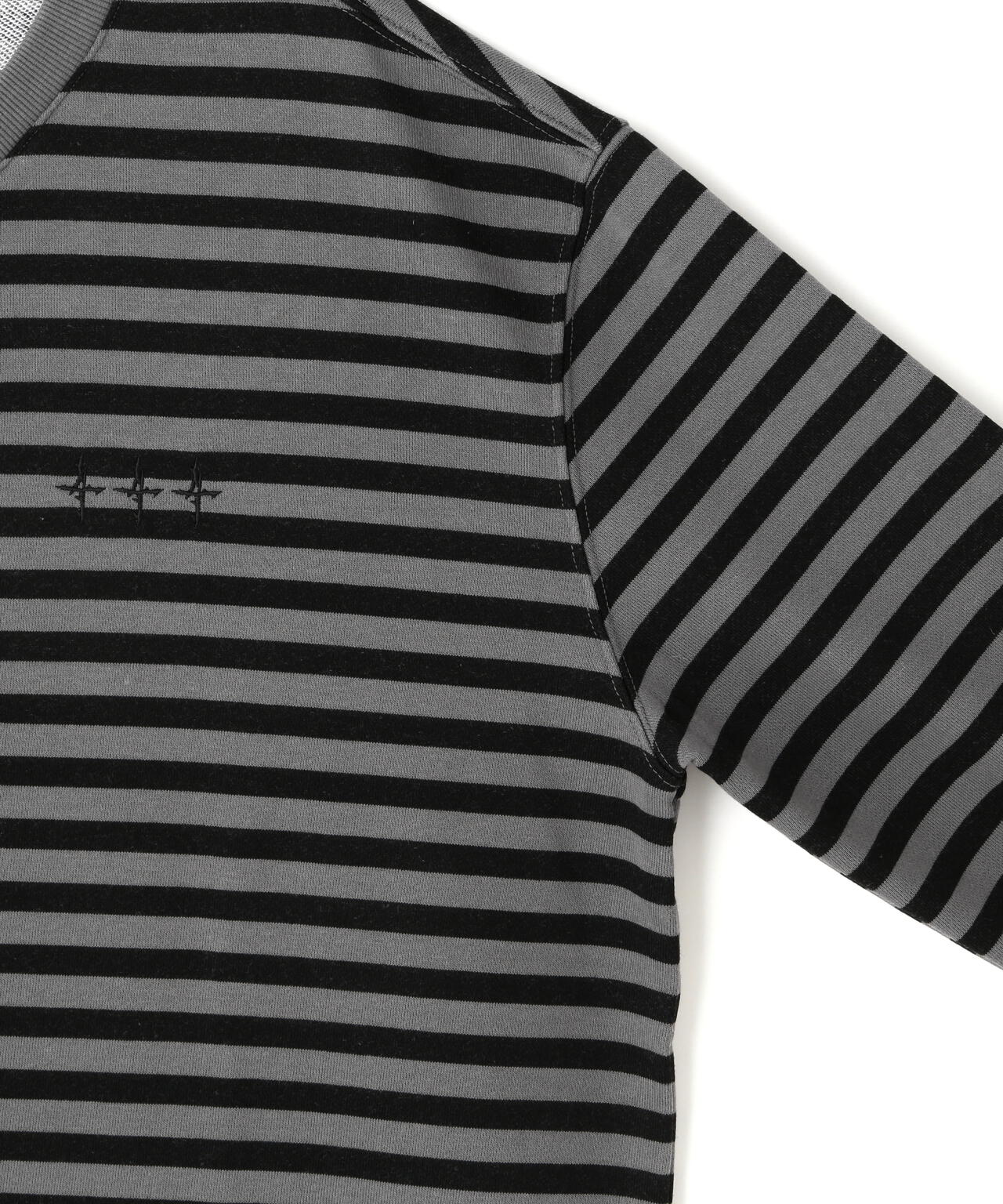 NOT4NERD/ノットフォーナード/Broken Wings Henley Neck Long Sleeve
