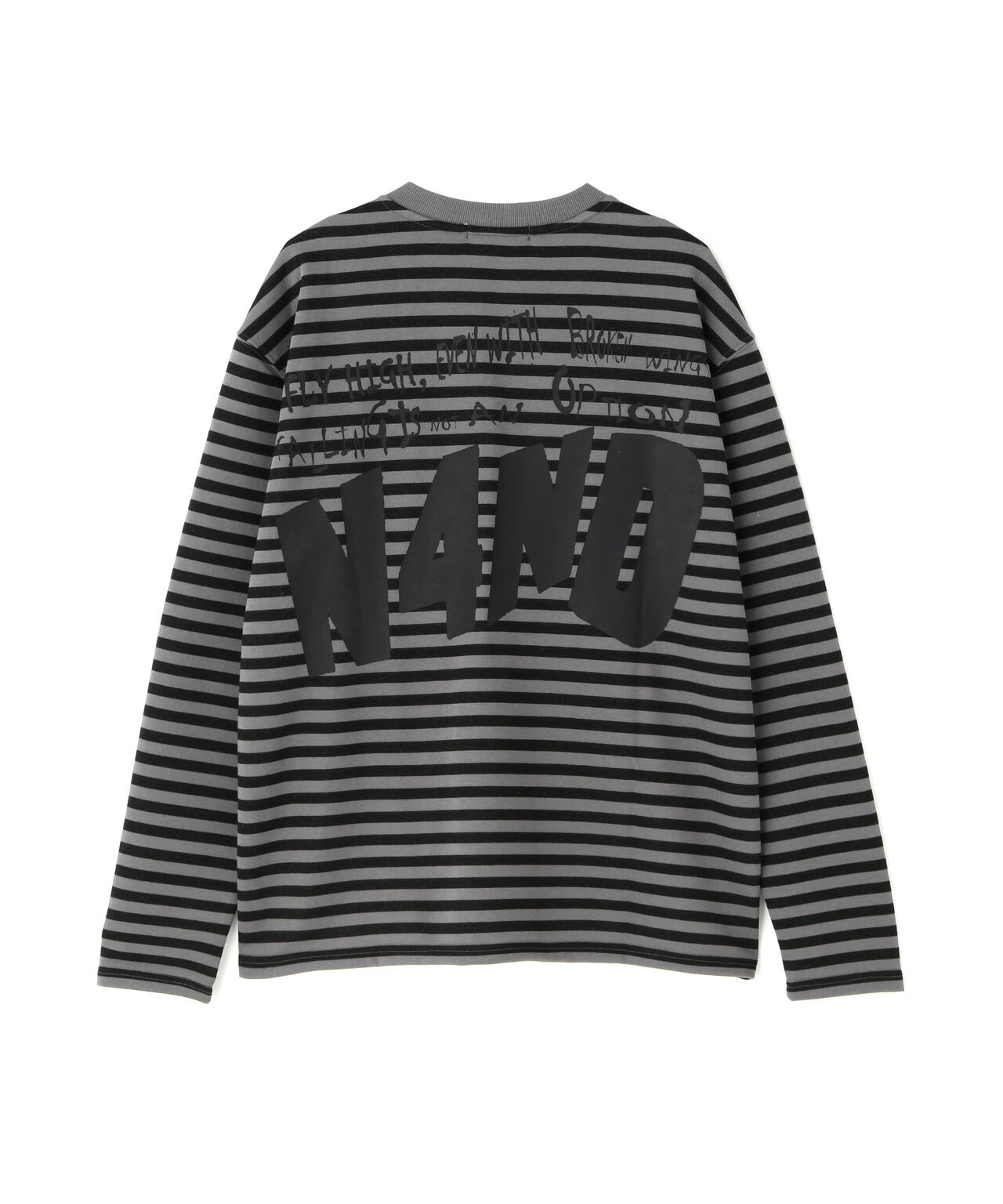 NOT4NERD/ノットフォーナード/Broken Wings Henley Neck Long Sleeve
