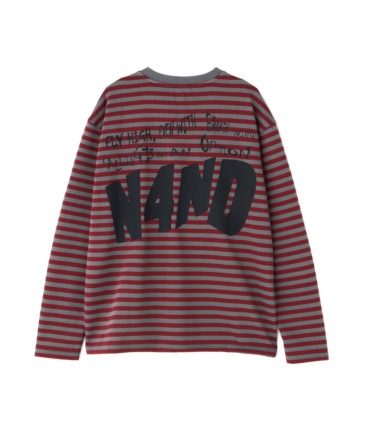 NOT4NERD/ノットフォーナード/Broken Wings Henley Neck Long Sleeve