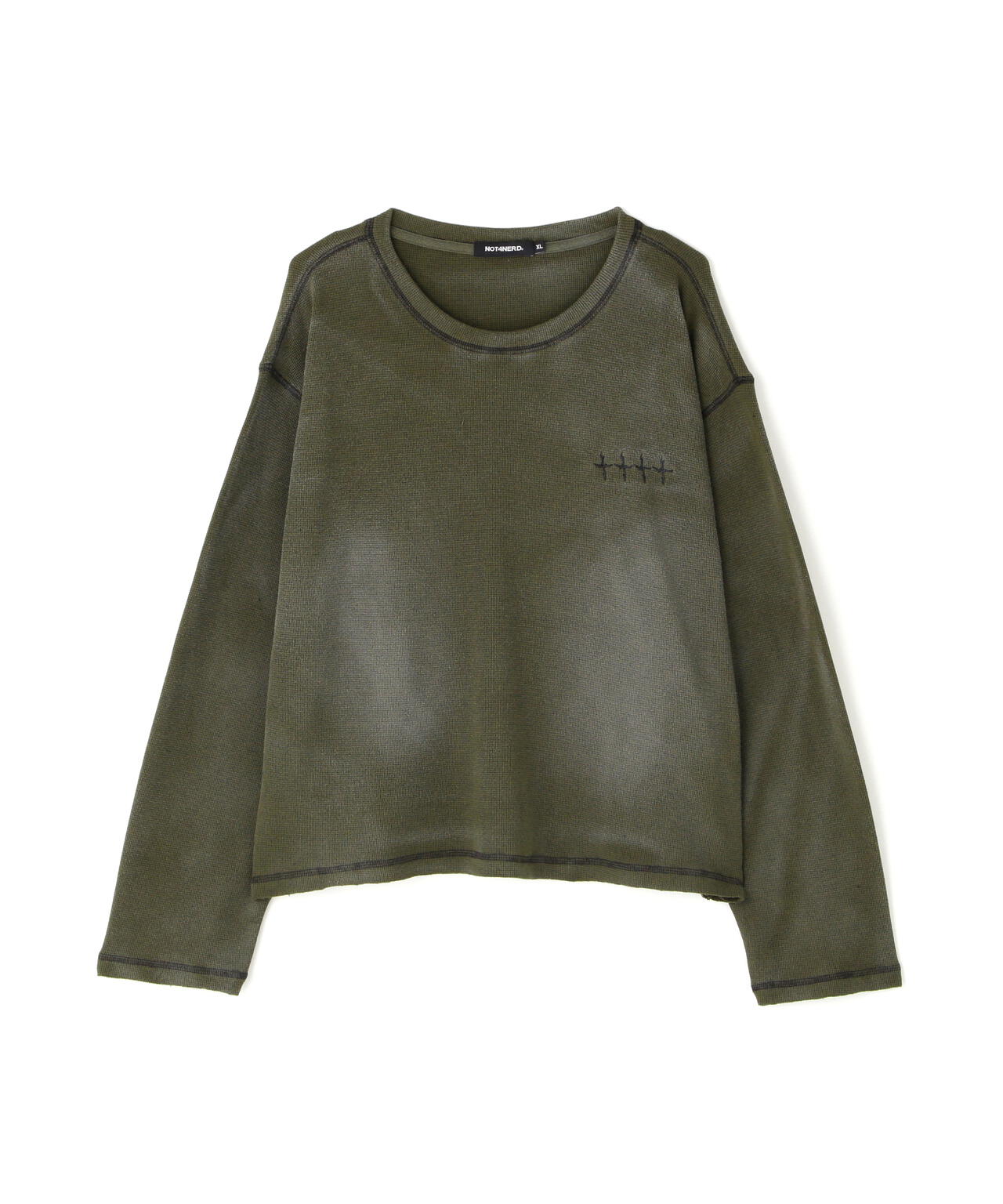 N4N/Brush Washed Waffle Long S