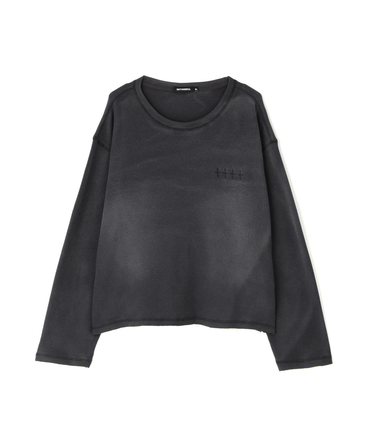 NOT4NERD/ノットフォーナード/Brush Washed Waffle Long Sleeve