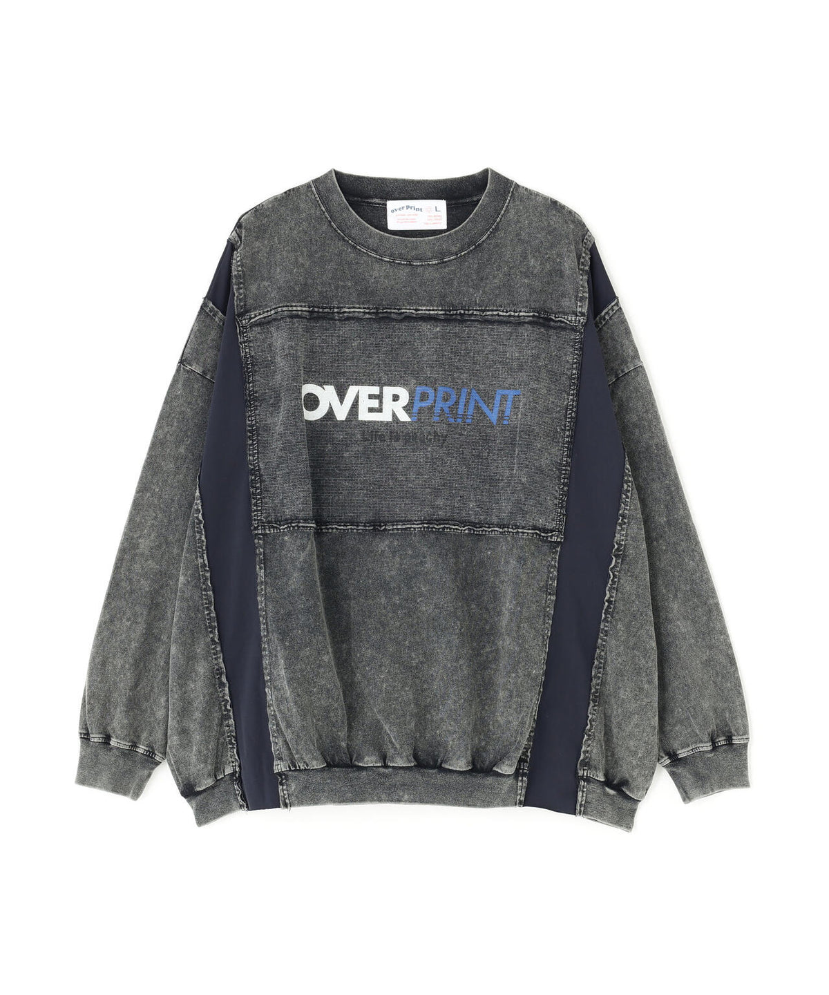 overprint/オーバープリント/別注pigment SIGNBOAD L/S Tee
