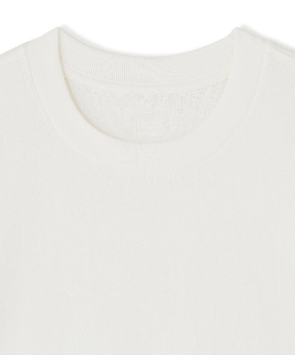 Hanes/ヘインズ/T-SHIRTS SHIRO クルーネック