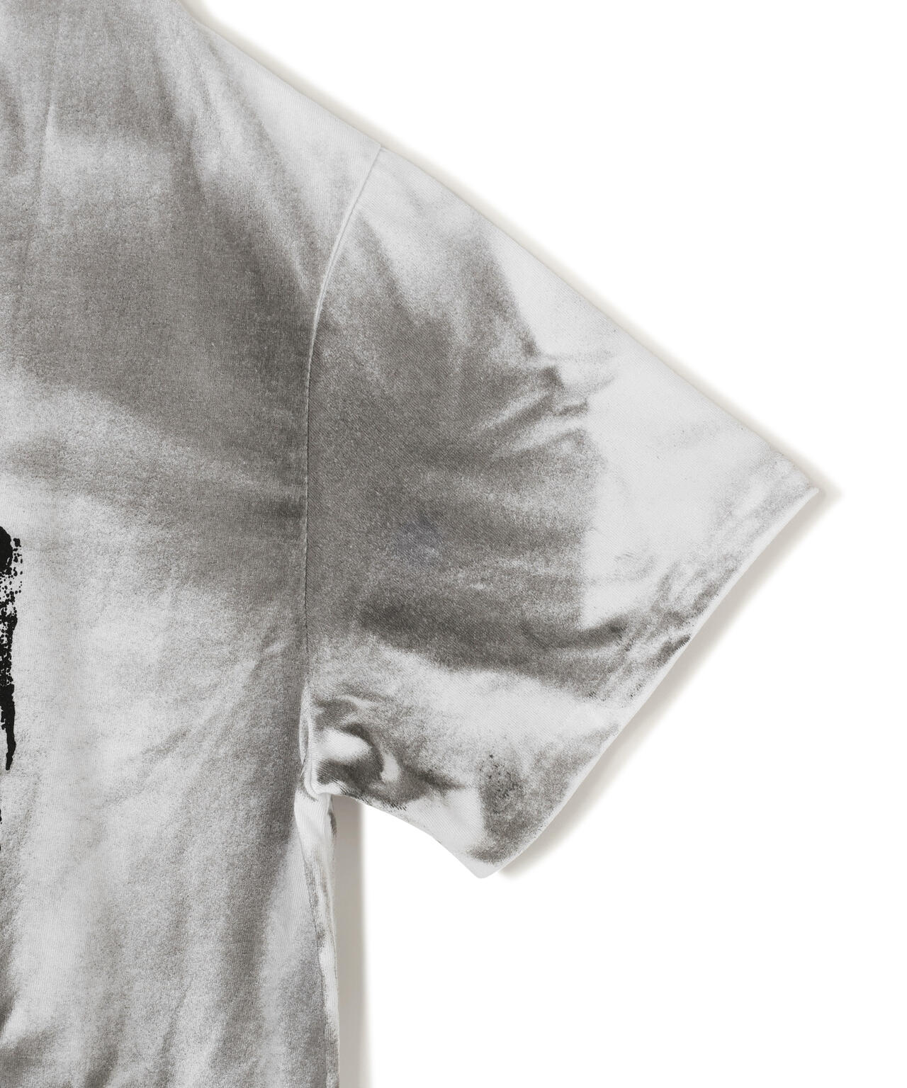 NOT4NERD/ノットフォーナード/Candle Residue Oil Washed Loose Cropped T-Shirts