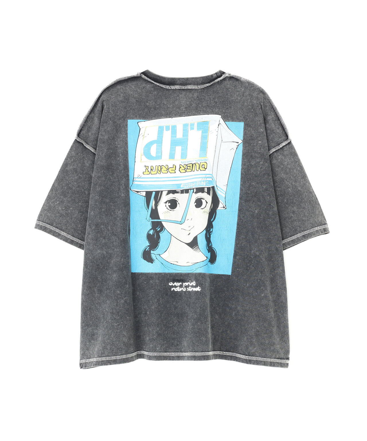 overprint/オーバープリント/別注pigment SHOPPER Tee