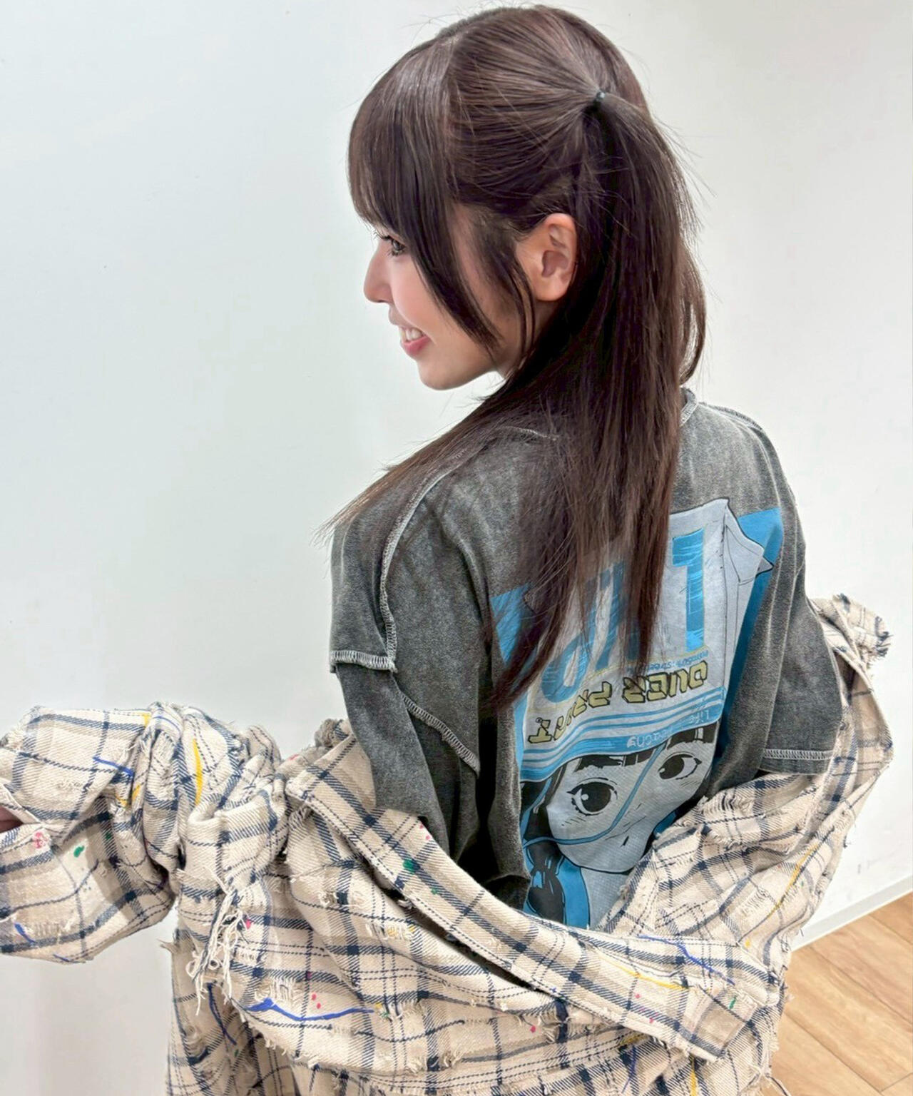 overprint/オーバープリント/別注pigment SHOPPER Tee