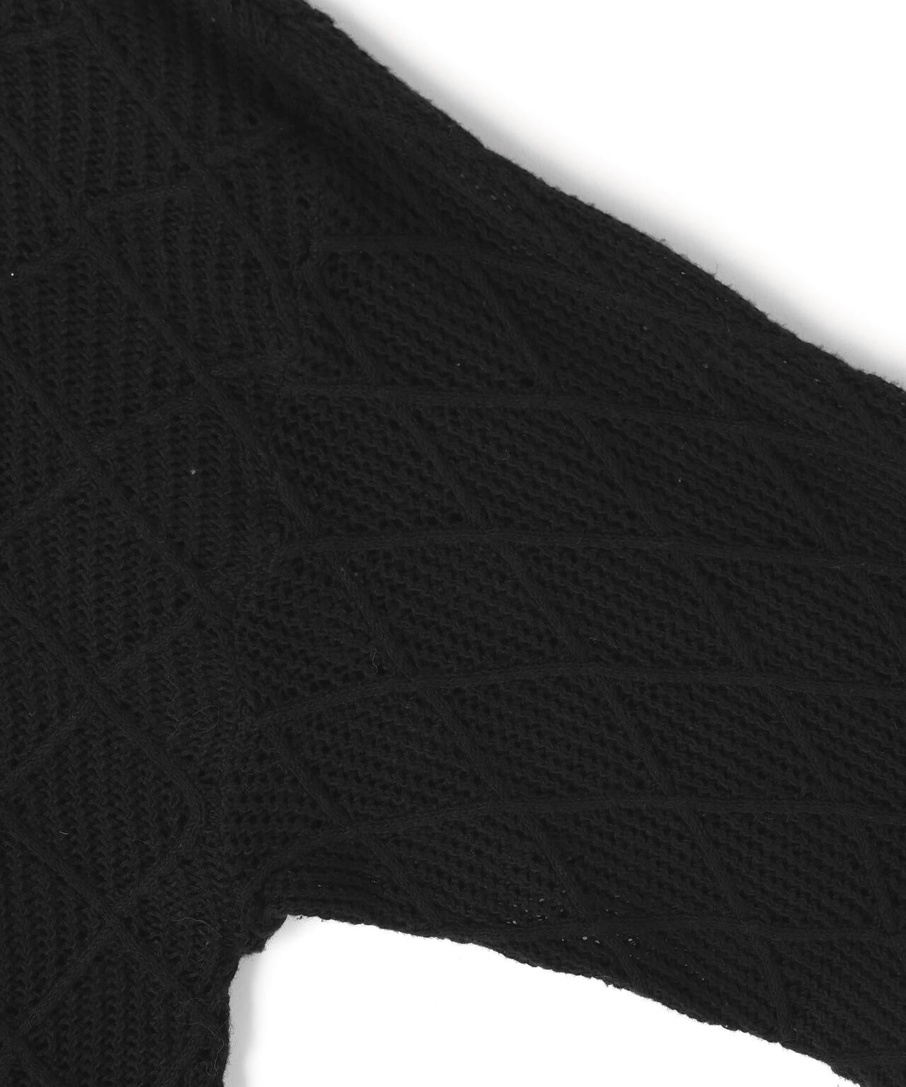 N4N/Contrast Hand Stitch Knit