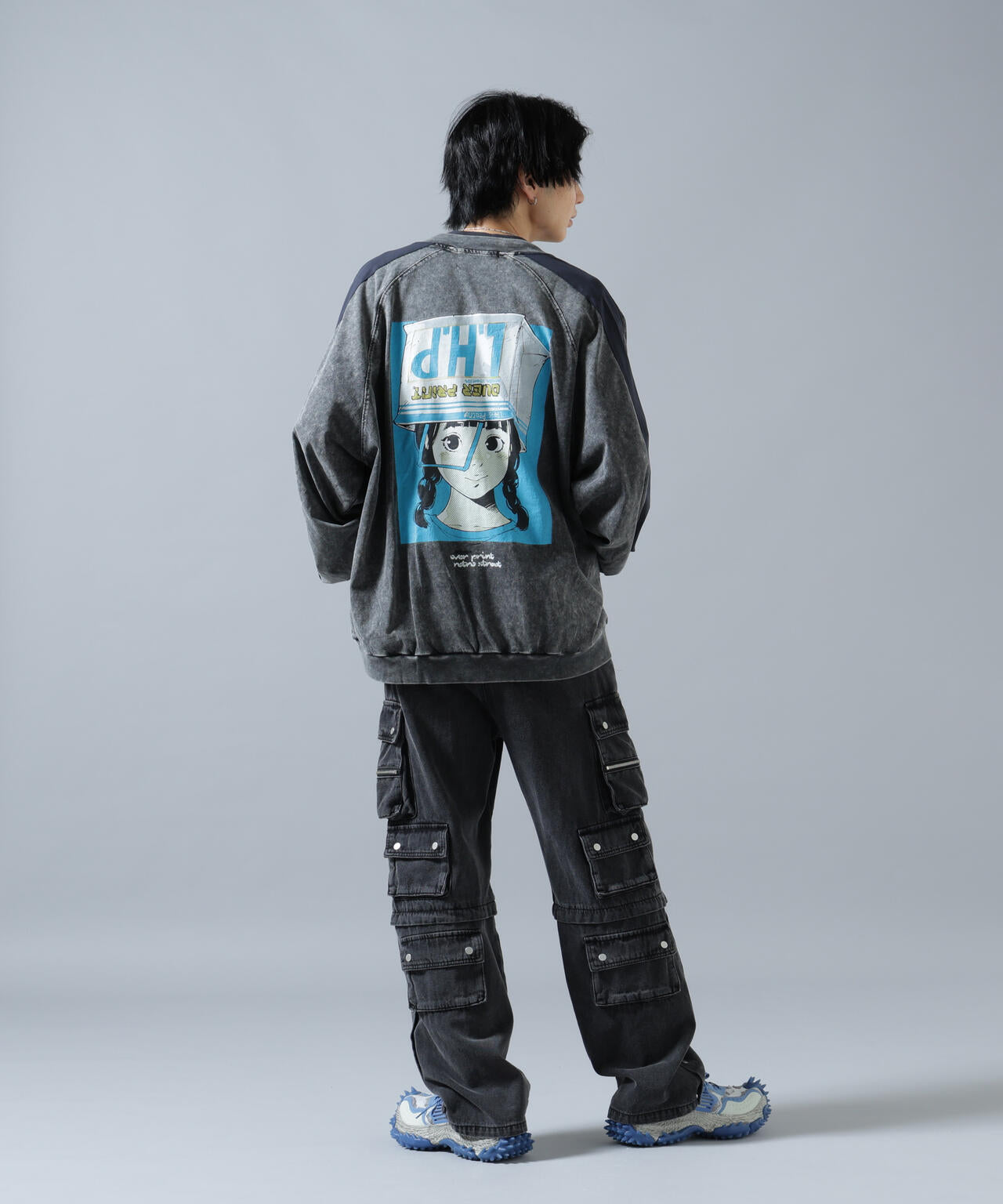overprint/オーバープリント/別注pigment SHOPPER cotton jacket